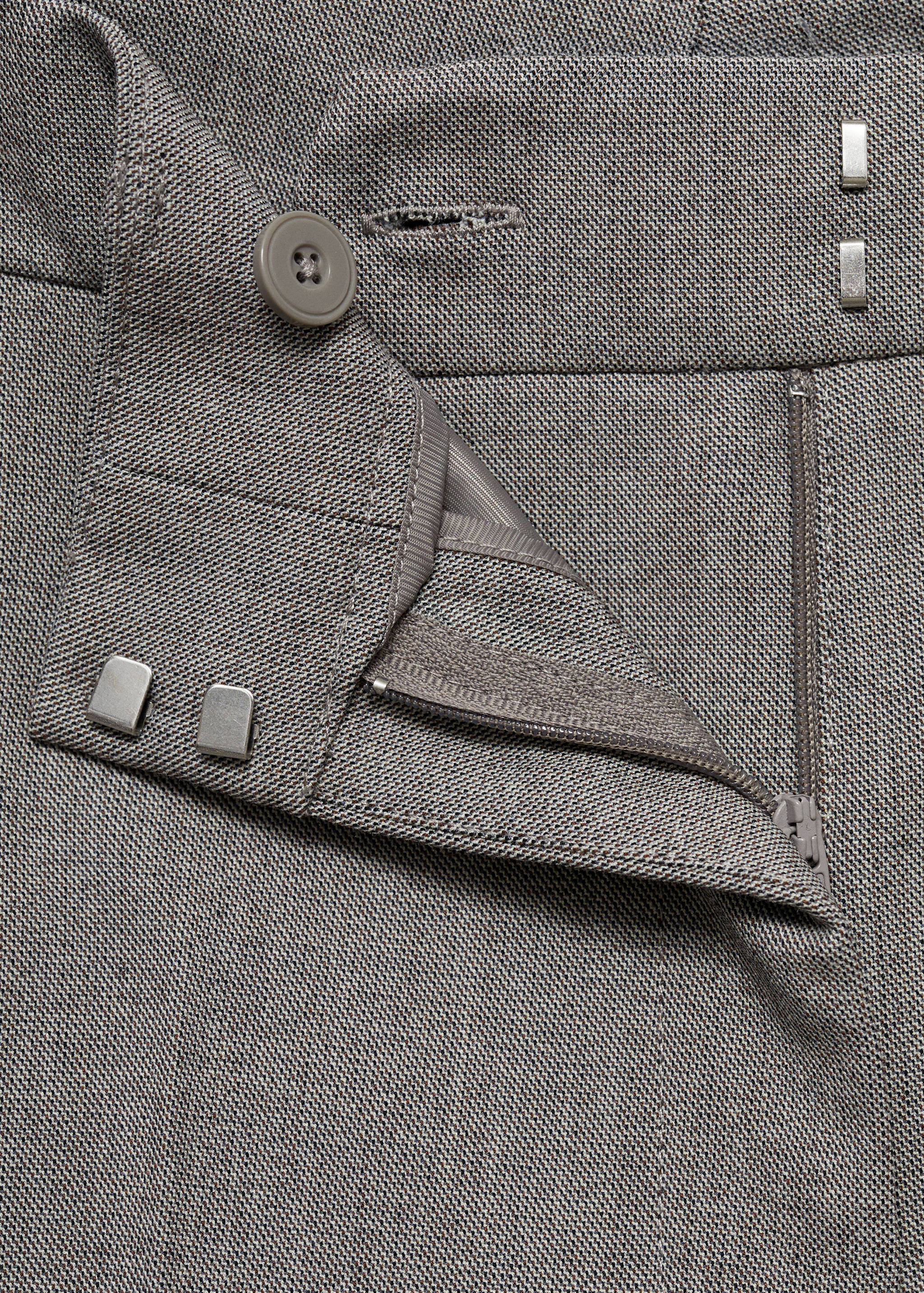 Прямые костюмные брюки - Деталь изделия 0