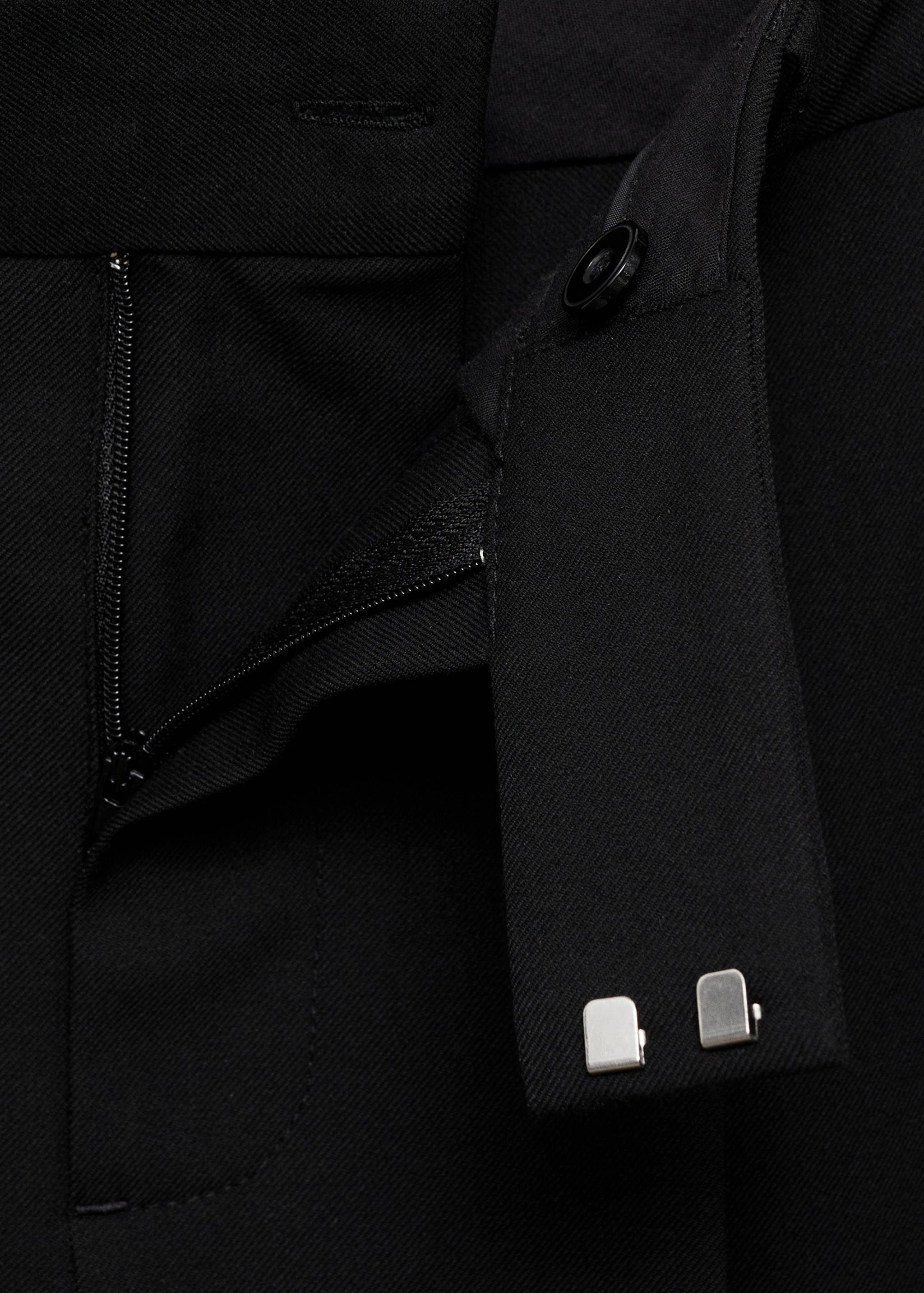 Straight suit trousers - Details of the article 8