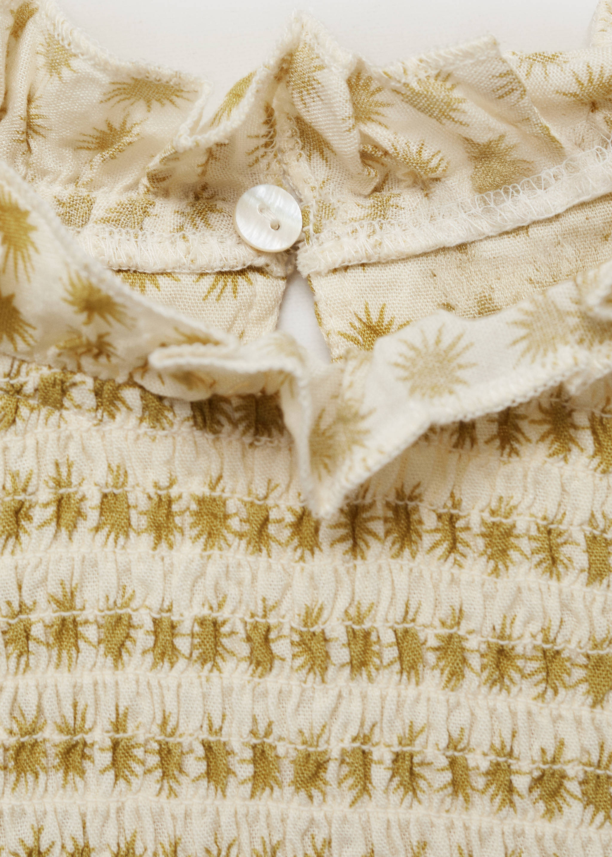 Ruffle printed top - Details of the article 8