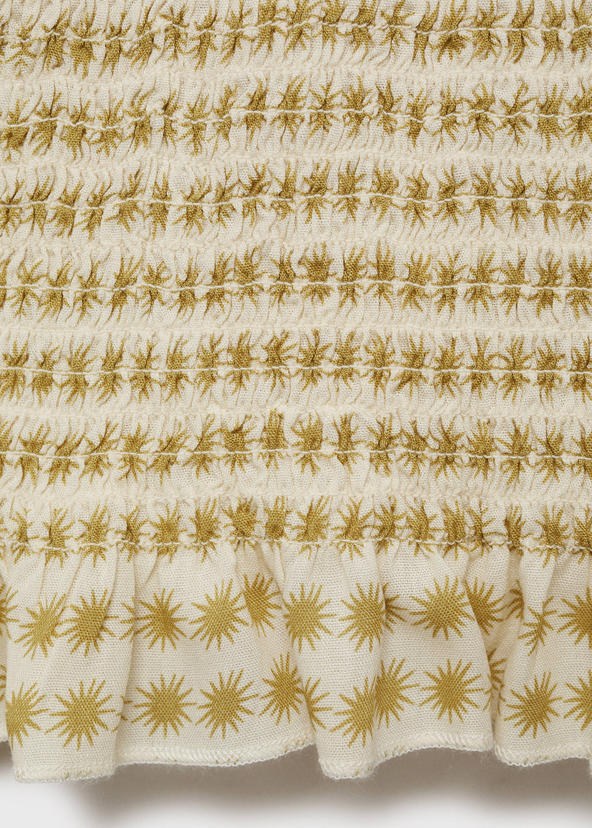 Ruffle printed top - Details of the article 0