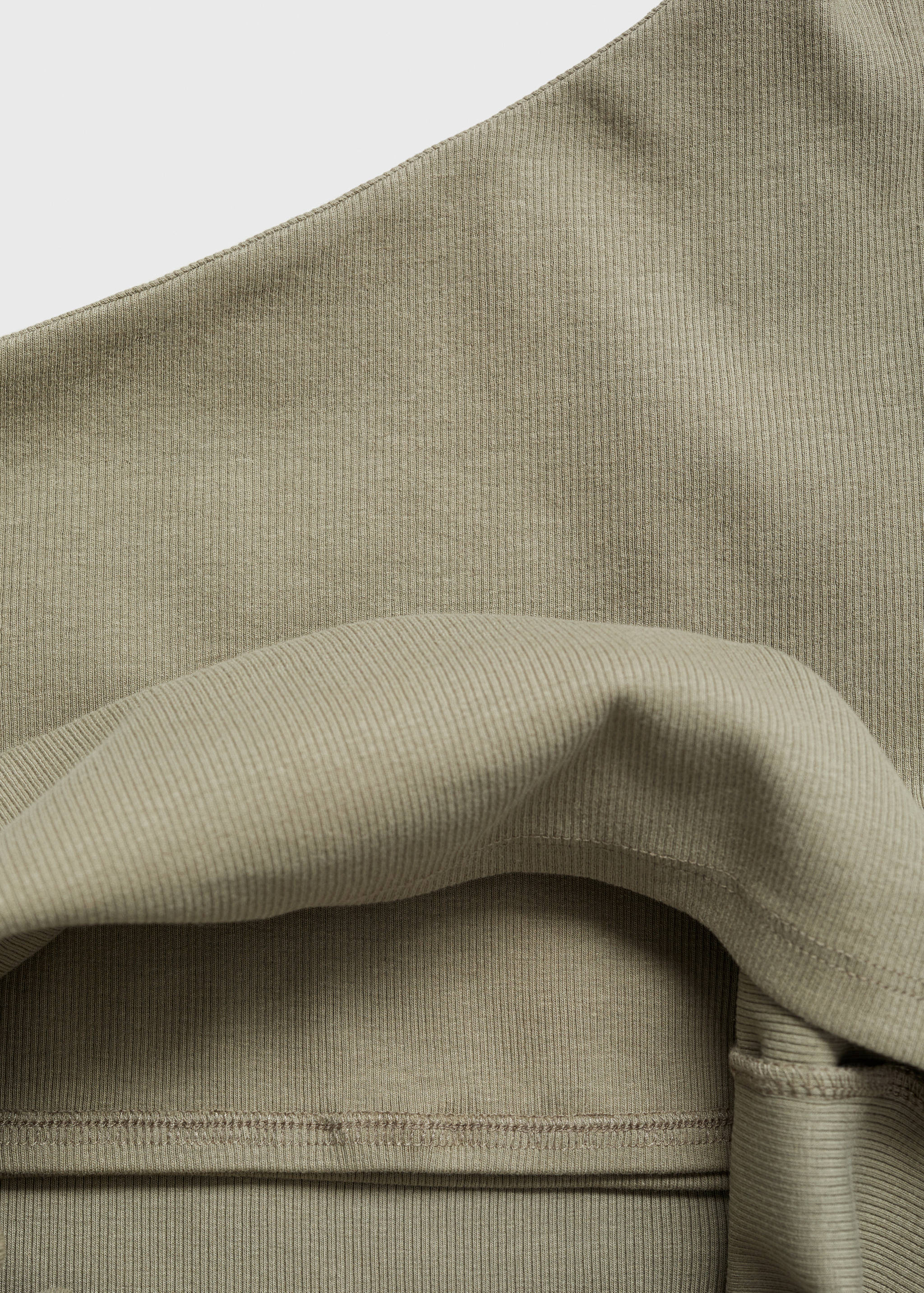 Asymmetrical cotton top - Details of the article 0