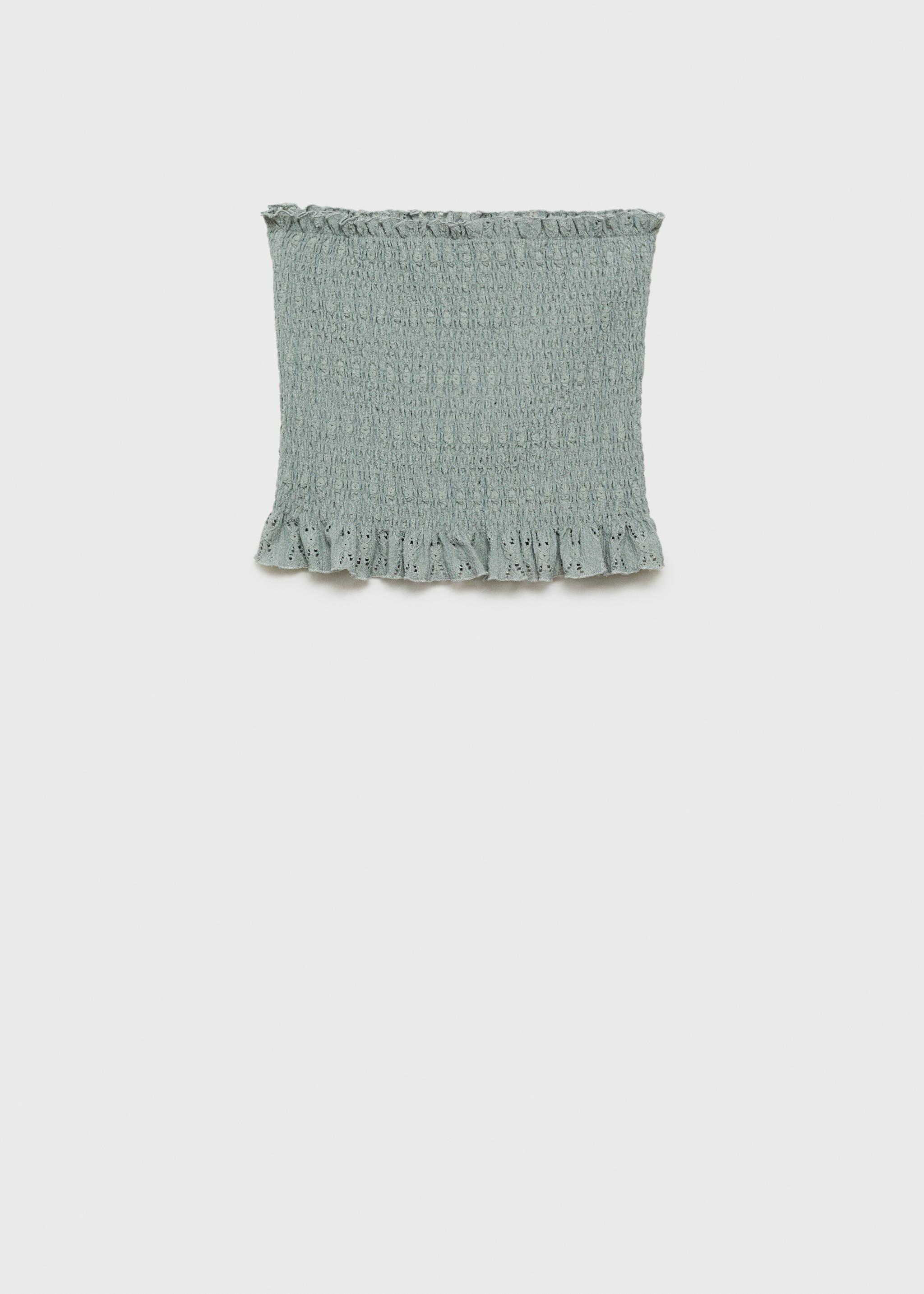 Top caicai rufado - Artigo sem modelo