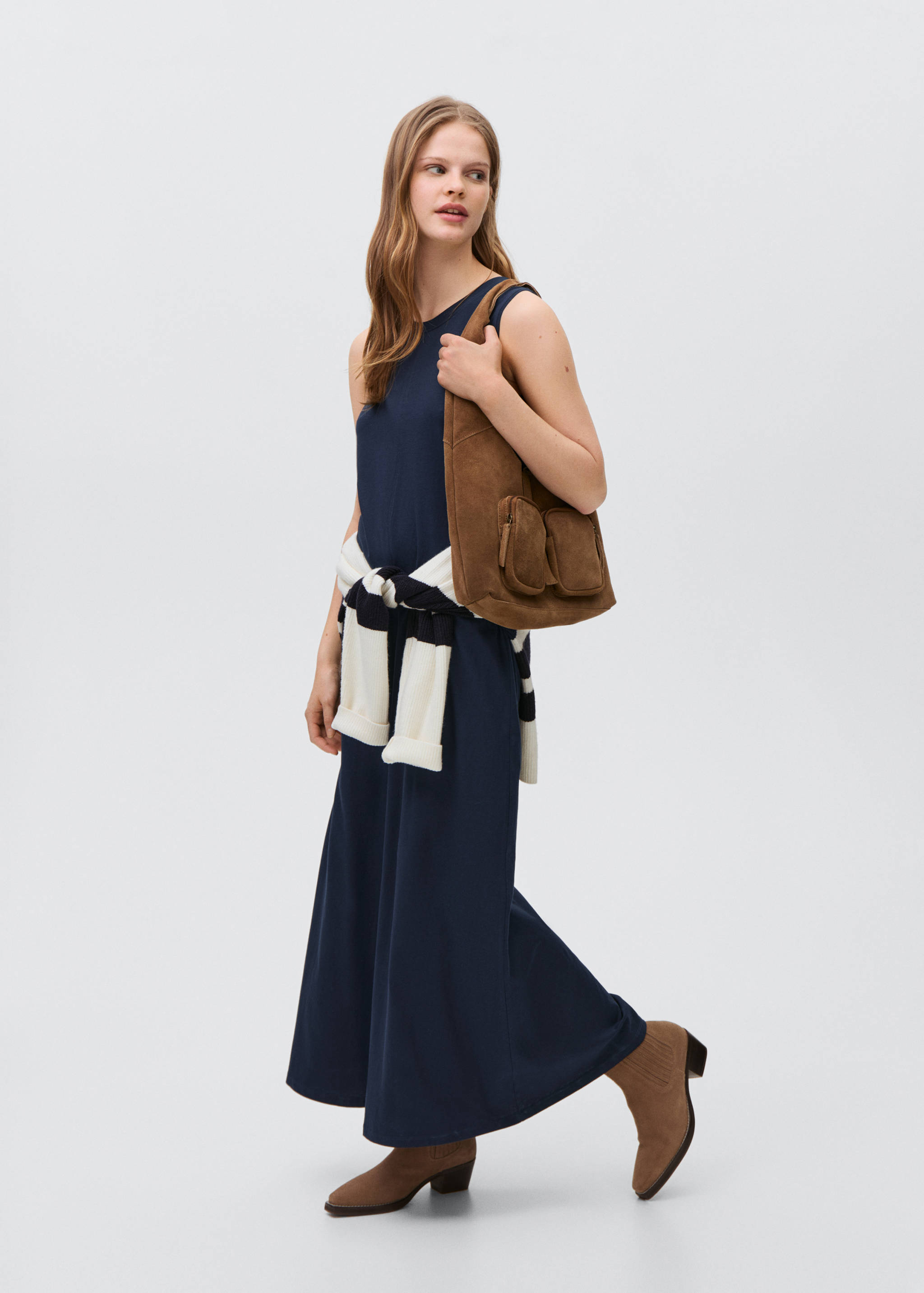 Robe longue sans manches - Plan général