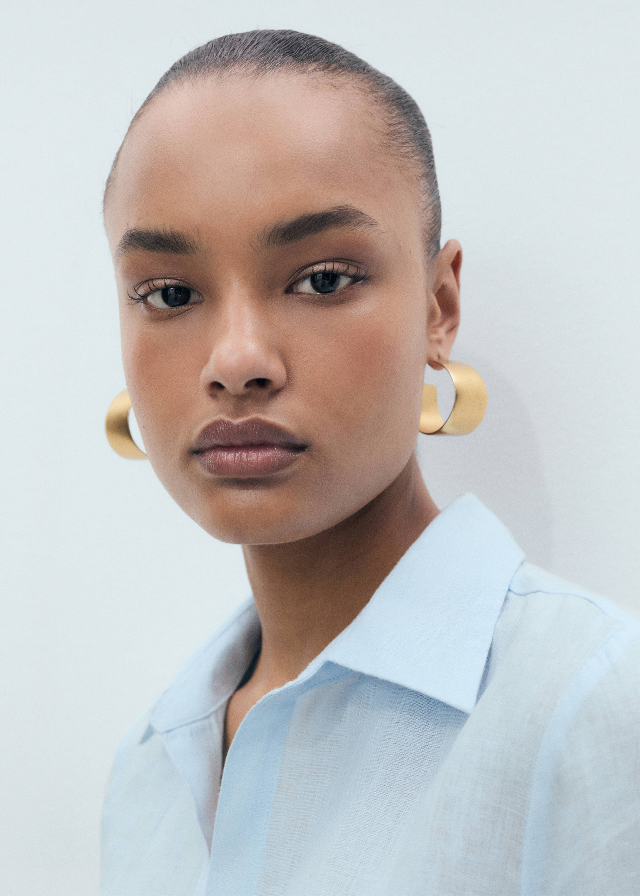 Linen 100% shirt - Details of the article 1