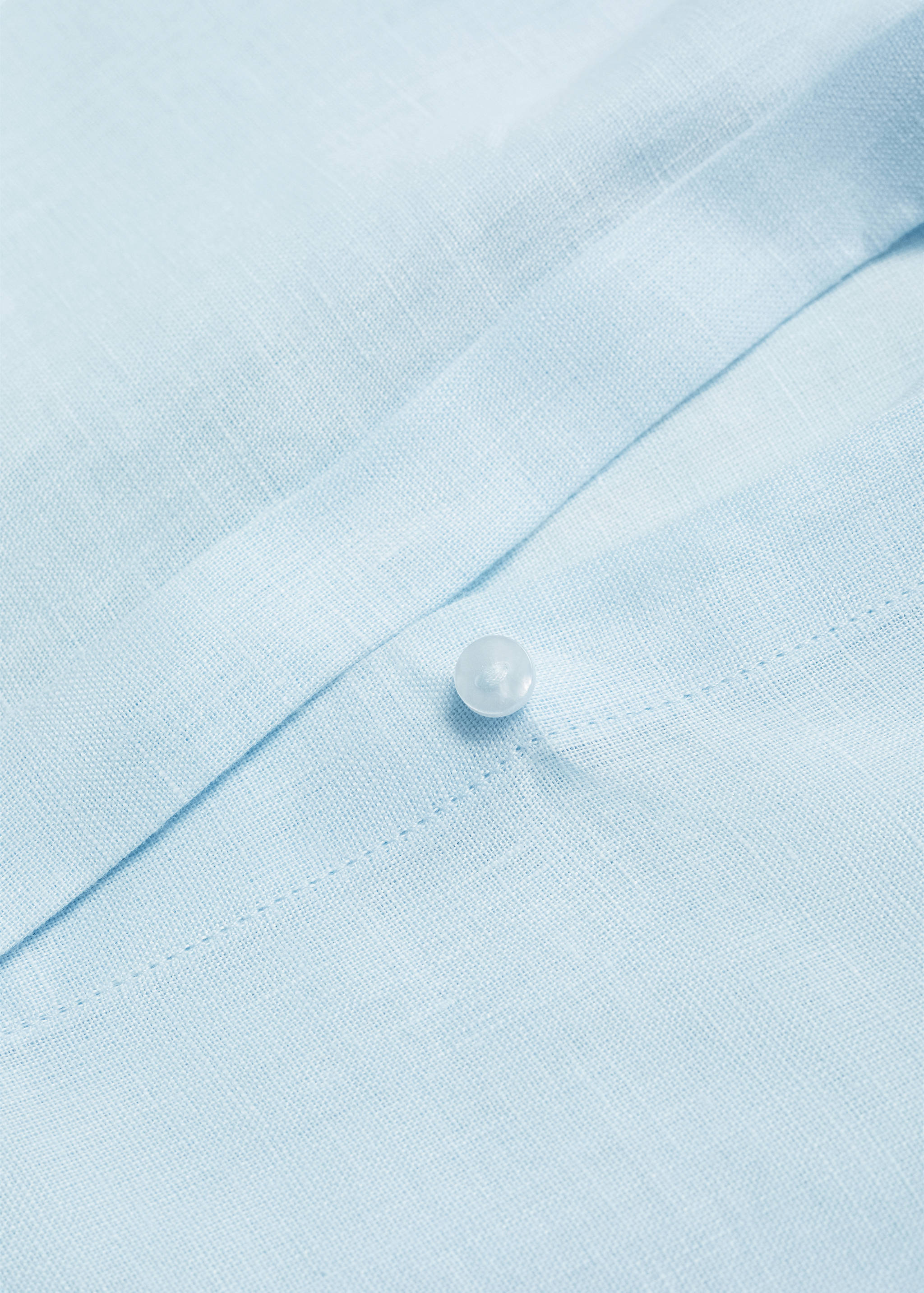Linen 100% shirt - Details of the article 8