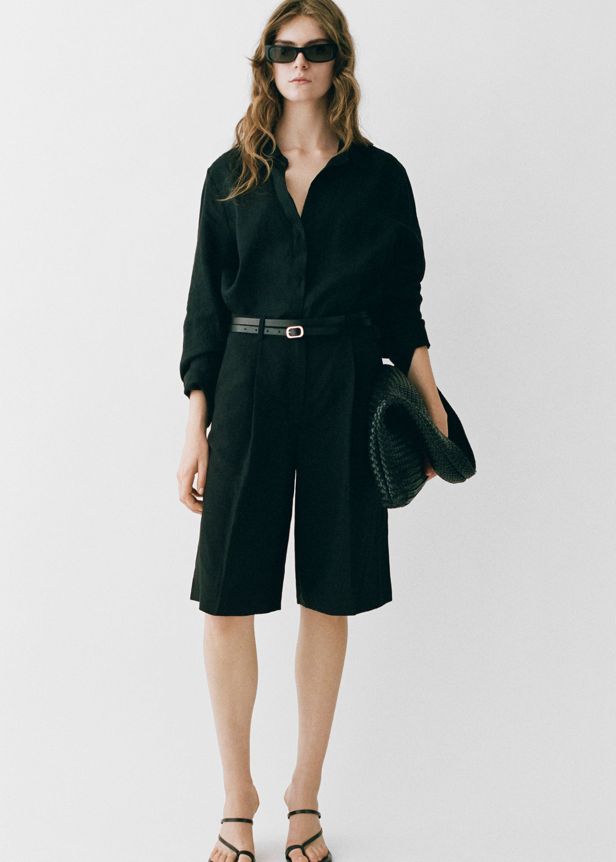 Linen 100% shirt - Details of the article 6