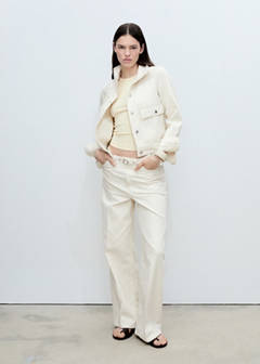 Wide leg jeans with belt — Off White 2