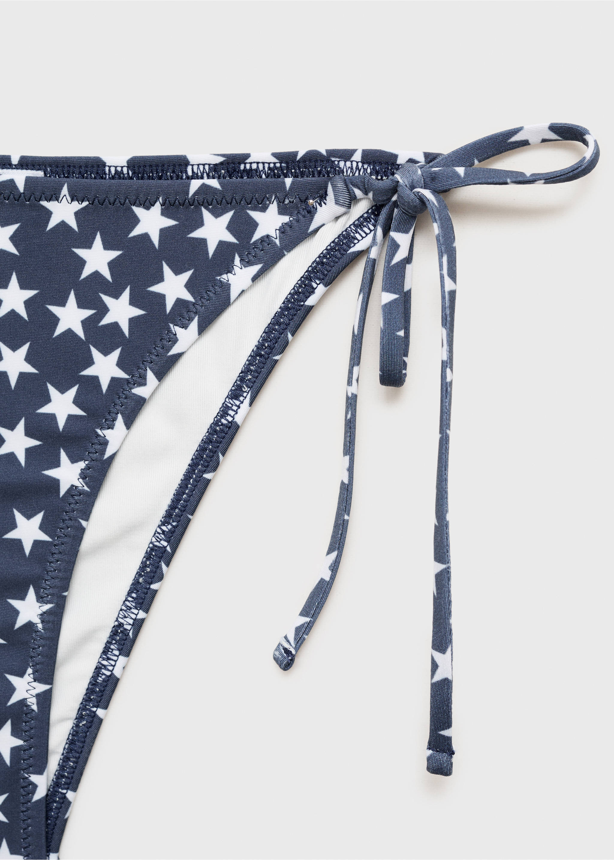 Stars print bikini - Details of the article 0, Charcoal. Ref: 87045745-00.