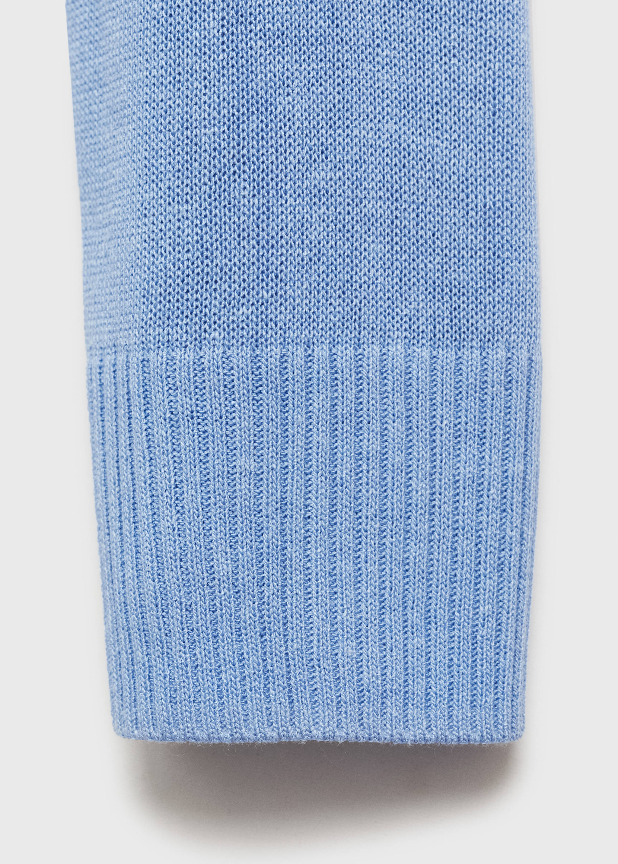 Pull maille lin mélangé - Détail de l'article 0