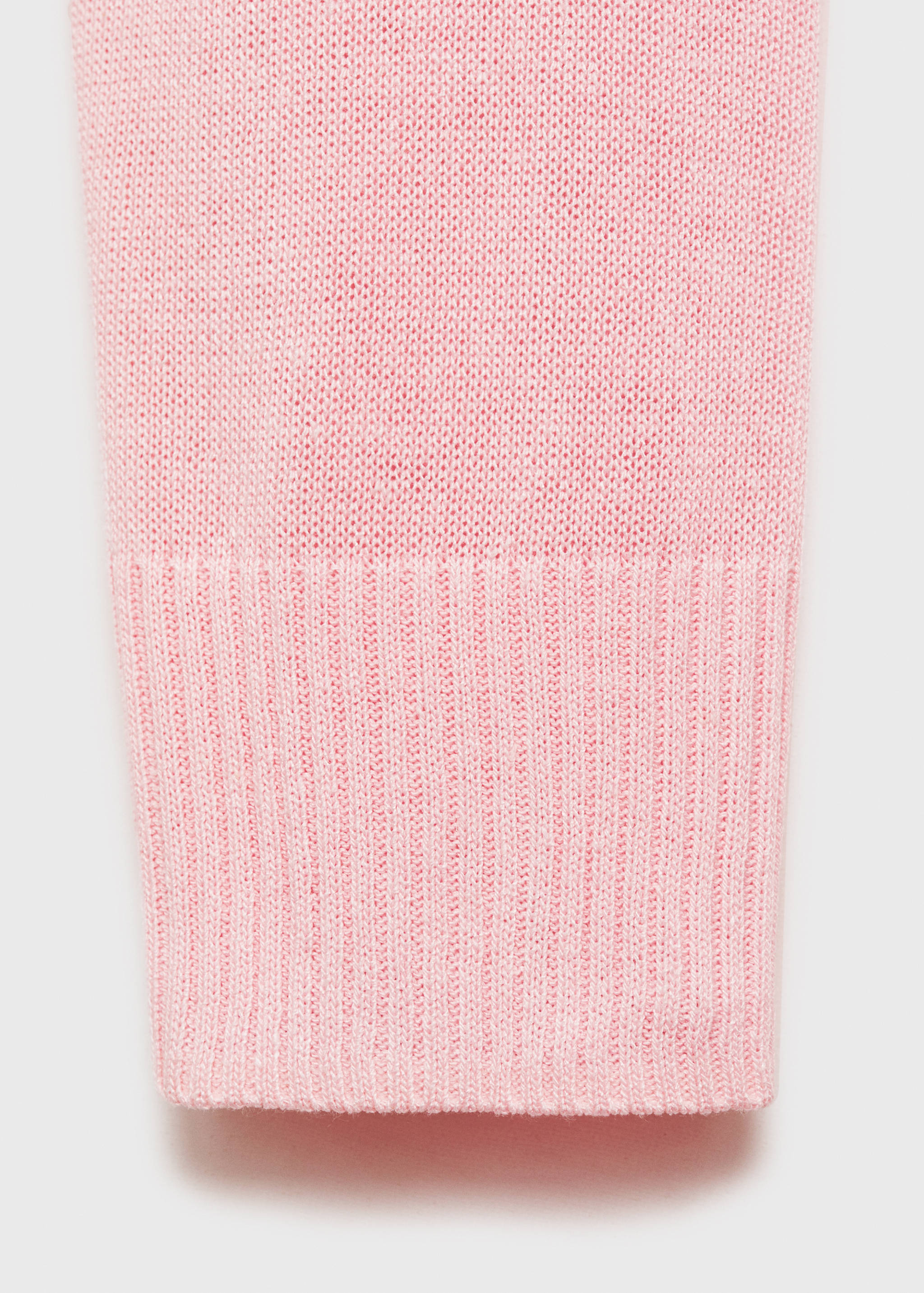 Pull maille lin mélangé - Détail de l'article 0