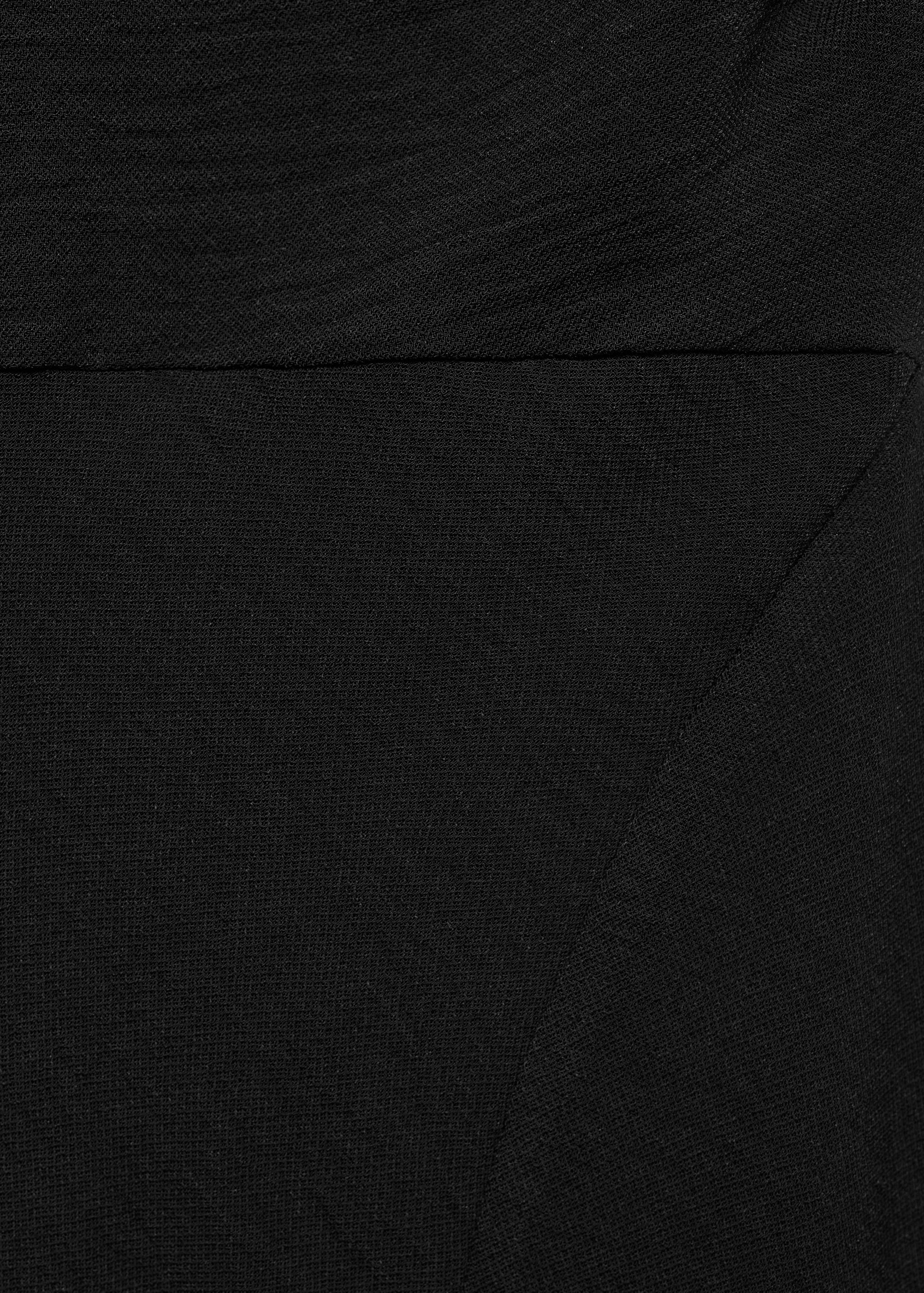 Lång asymmetrisk klänning - Detaljer om artikeln 8