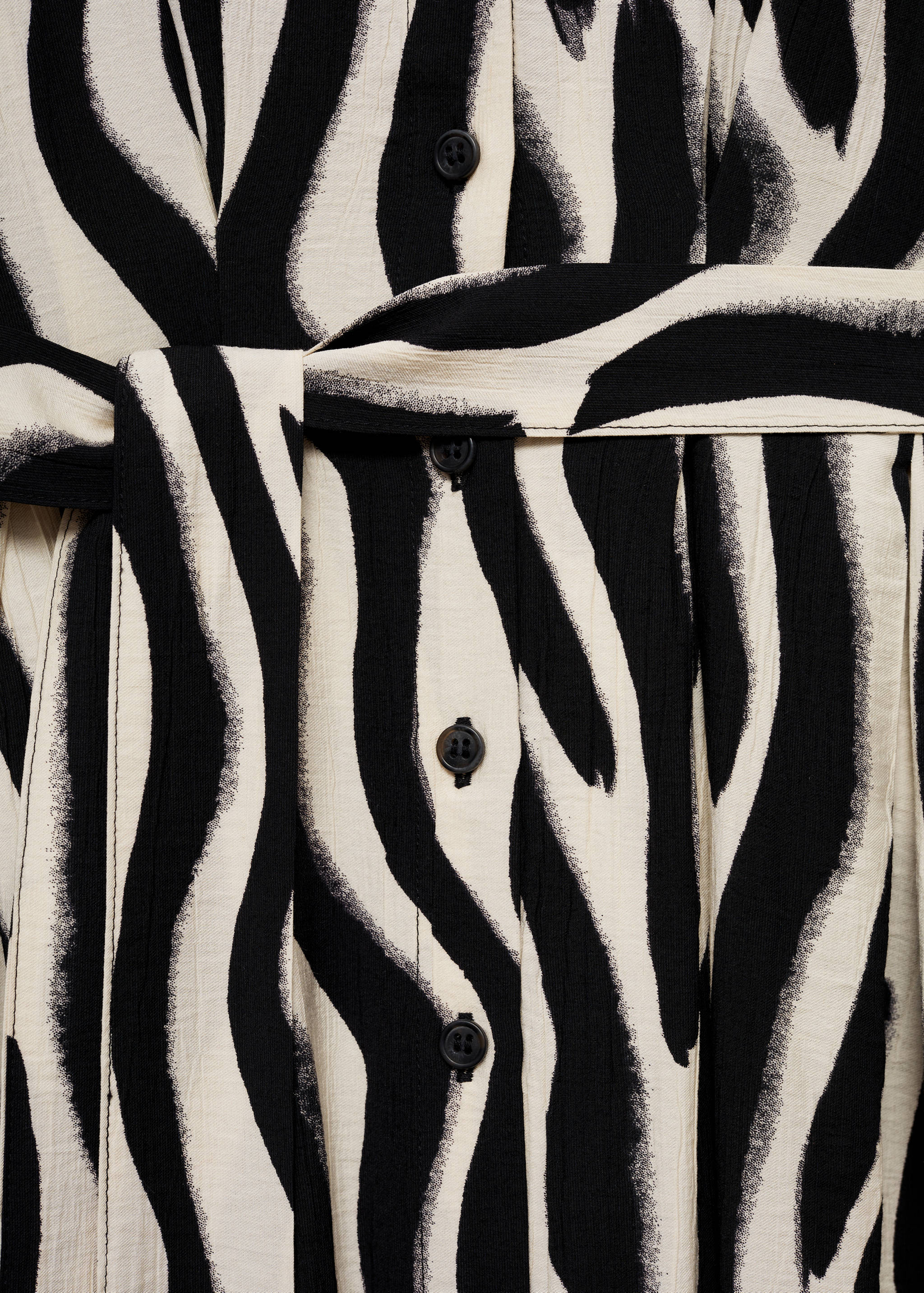 Zebra shirt dress - Details of the article 0