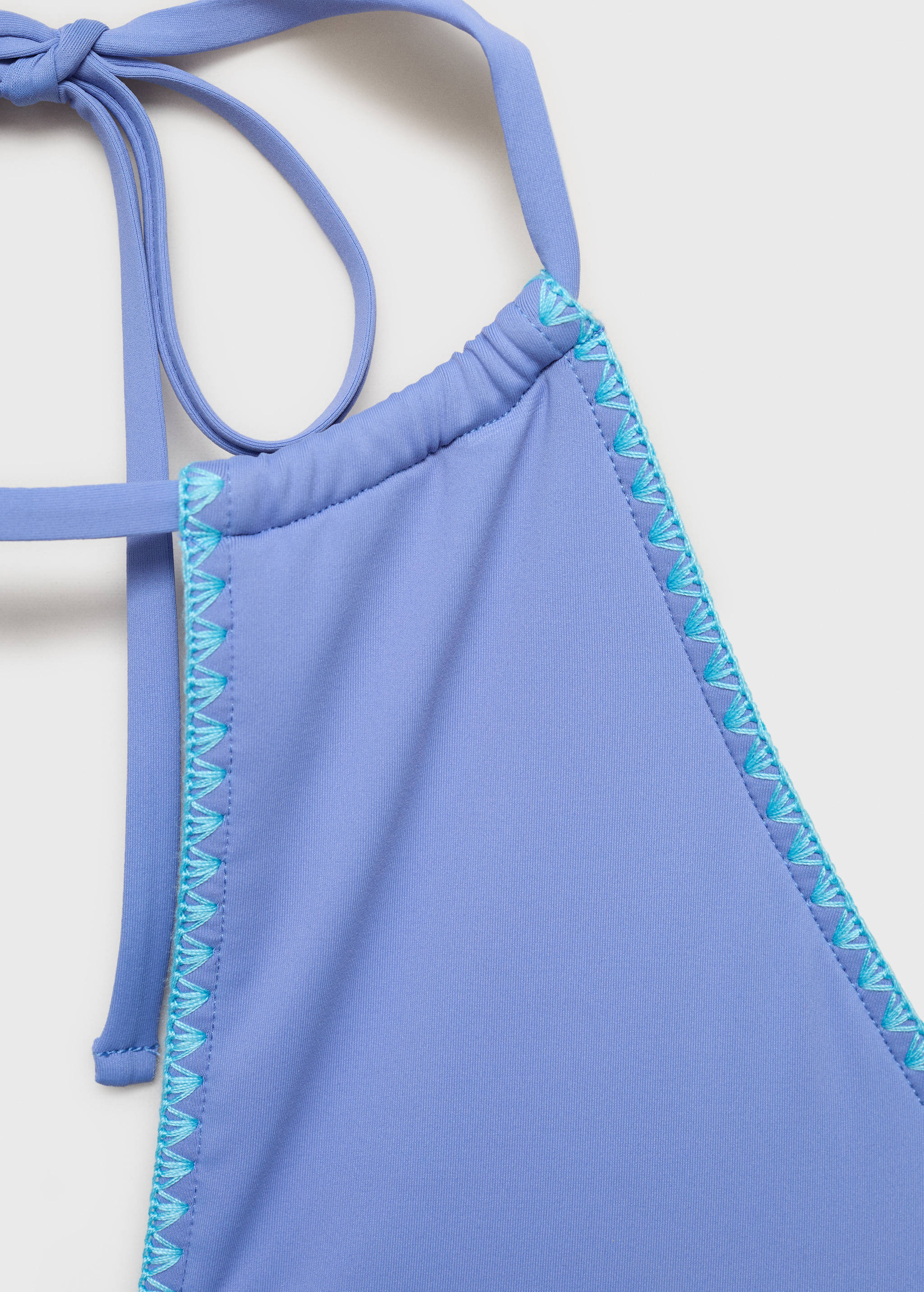 Fato de banho com gola halter - Pormenor do artigo 0