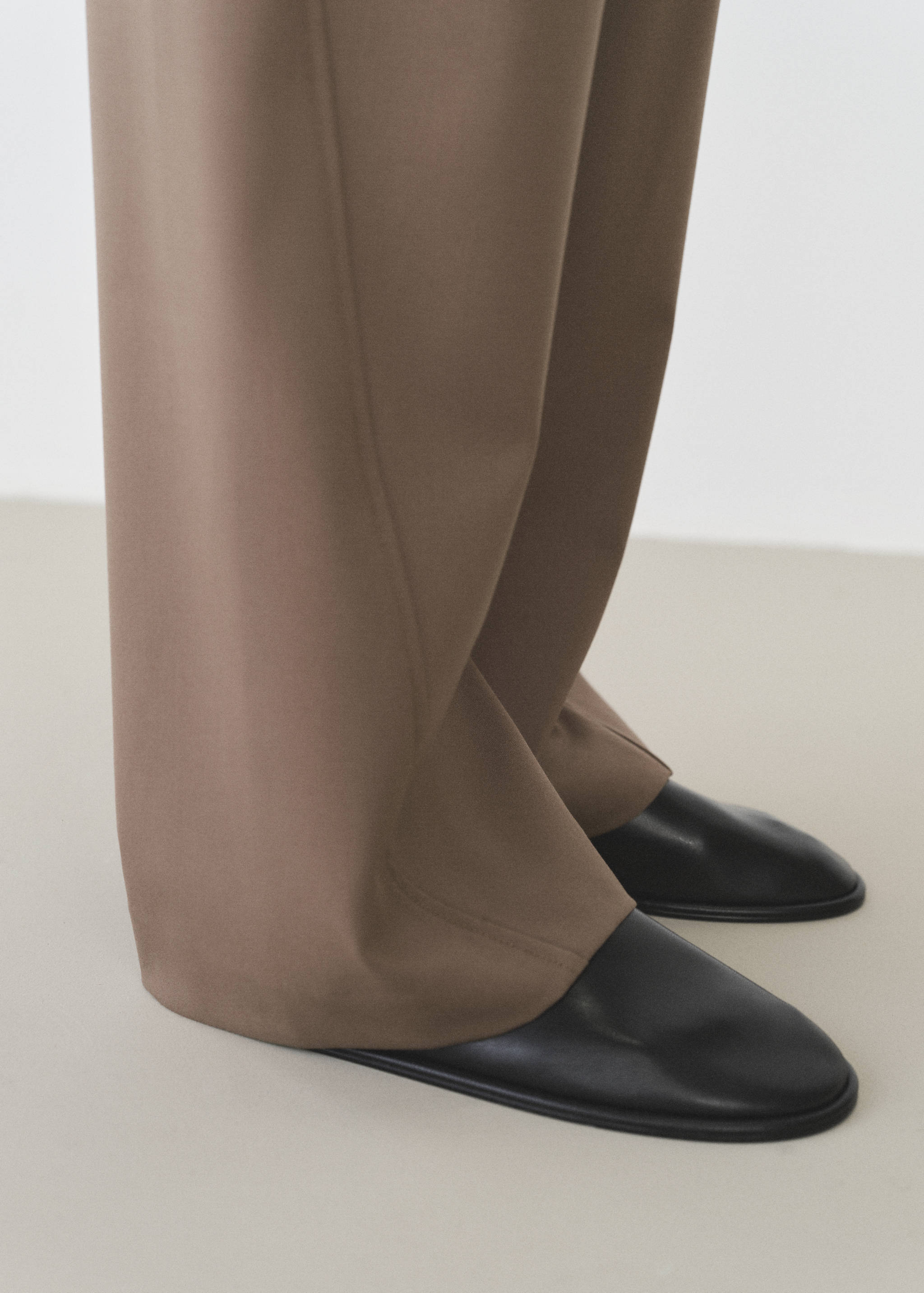 Belt straight-fit pants - Details of the article 6