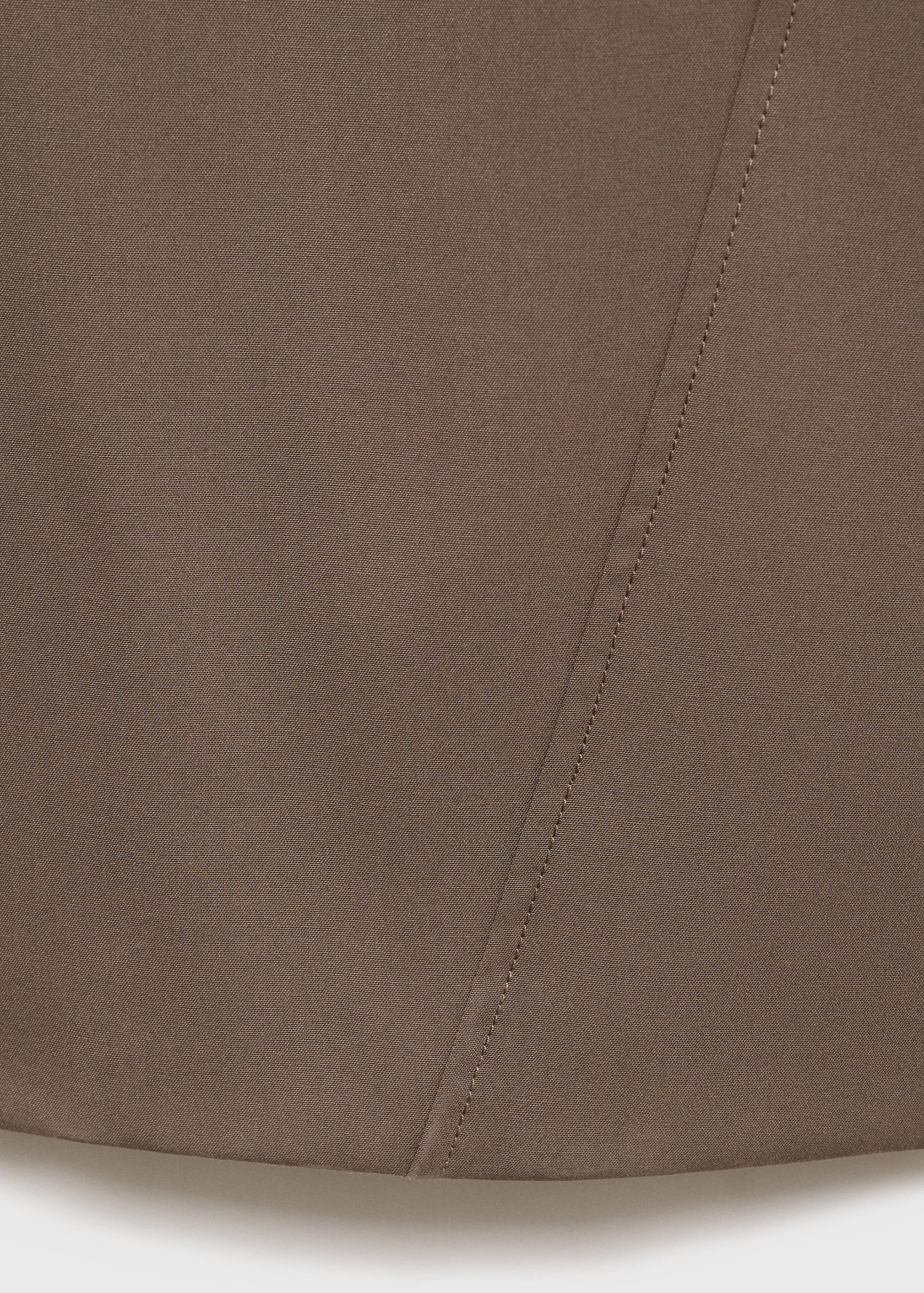 Belt straight-fit pants - Details of the article 0