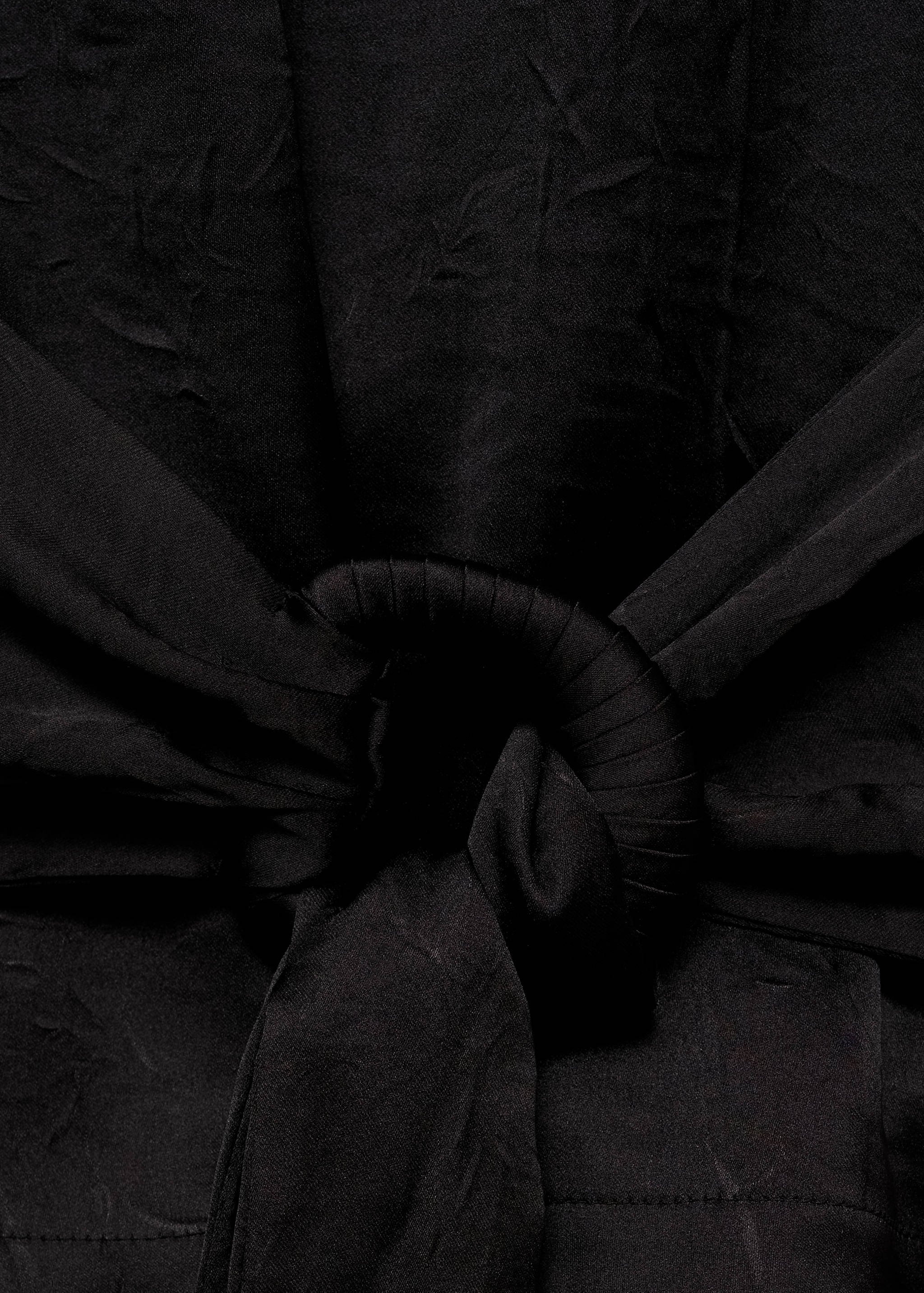 Chemisier satin ceinture - Détail de l'article 8