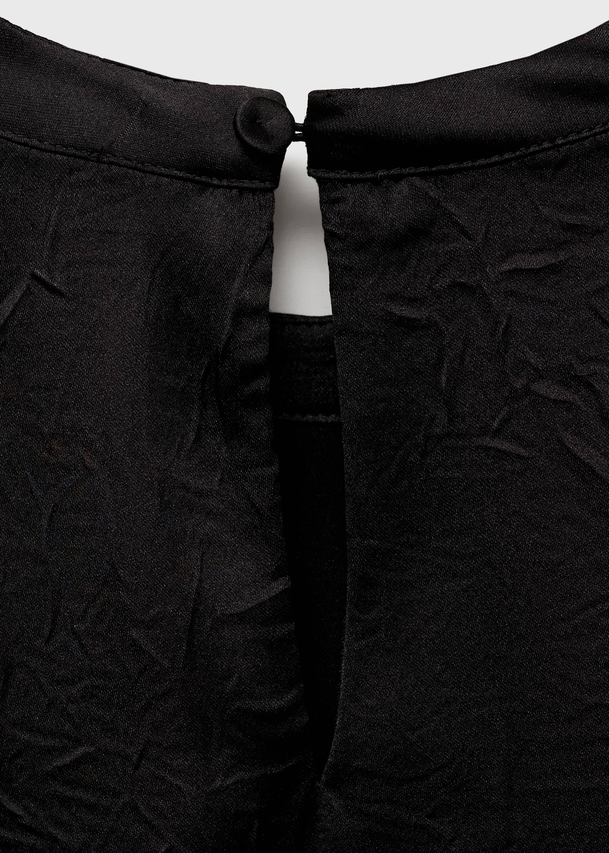 Chemisier satin ceinture - Détail de l'article 0