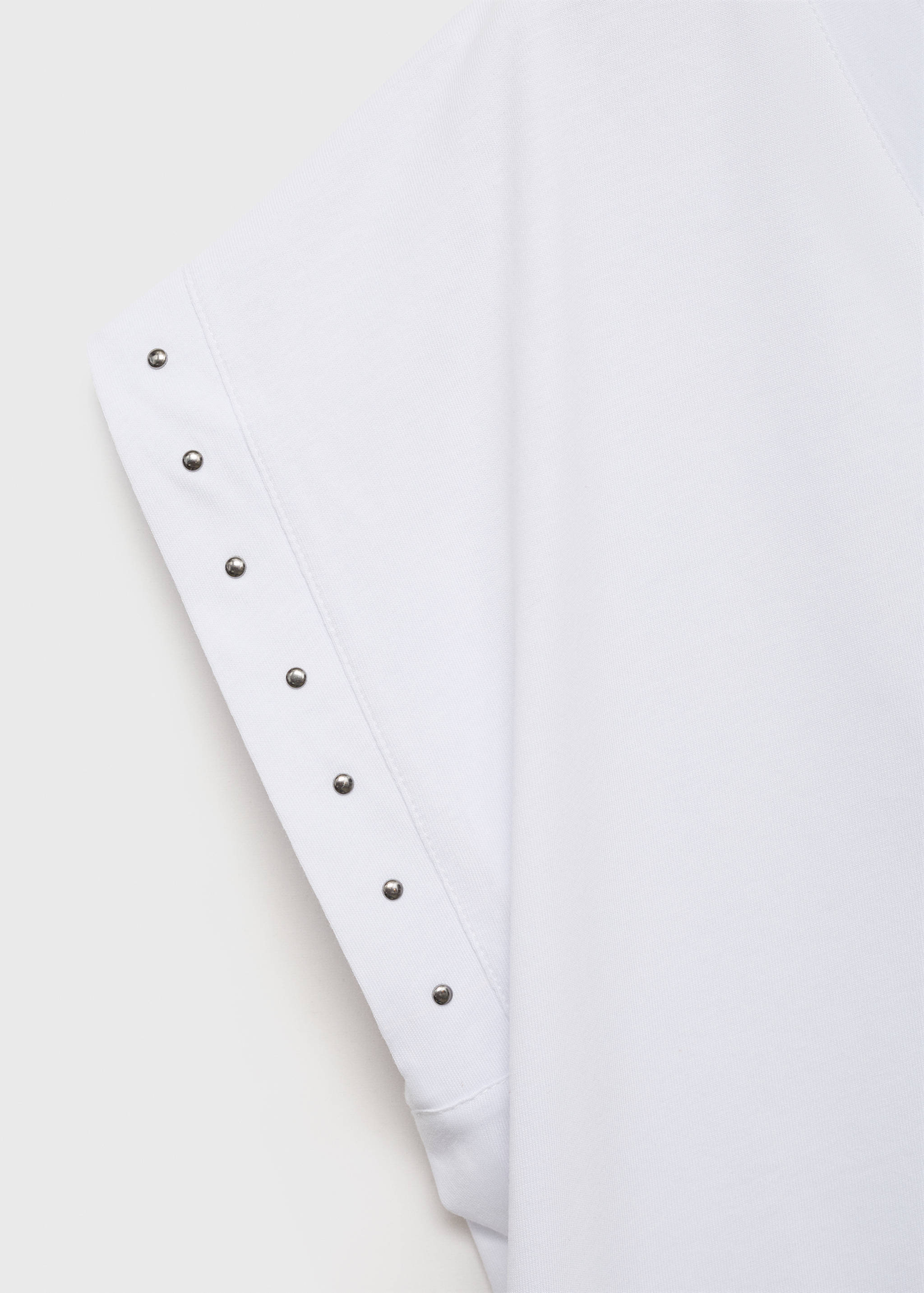 Studded V-neck t-shirt - Details of the article 8