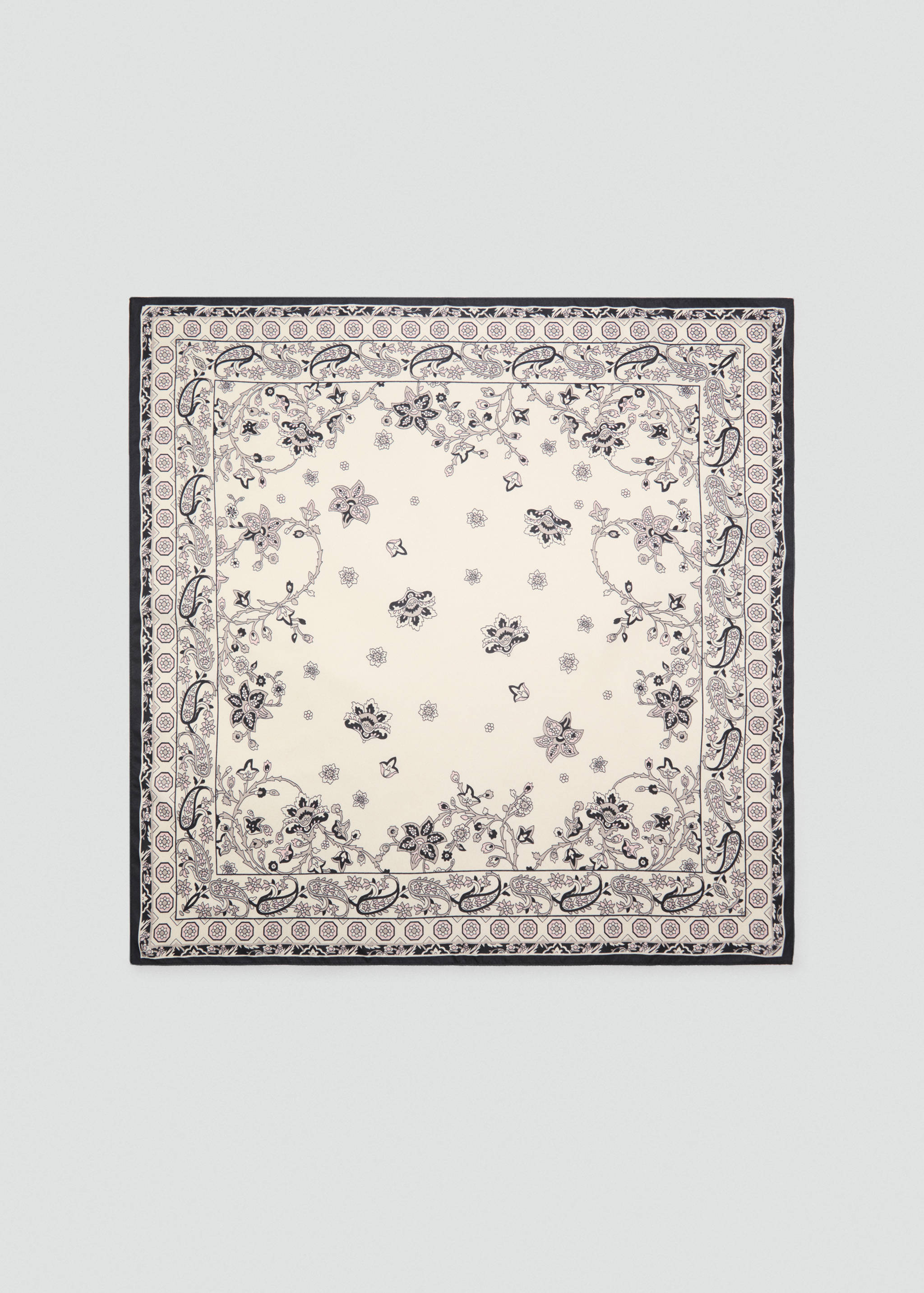 Paisley print scarf - Article without model