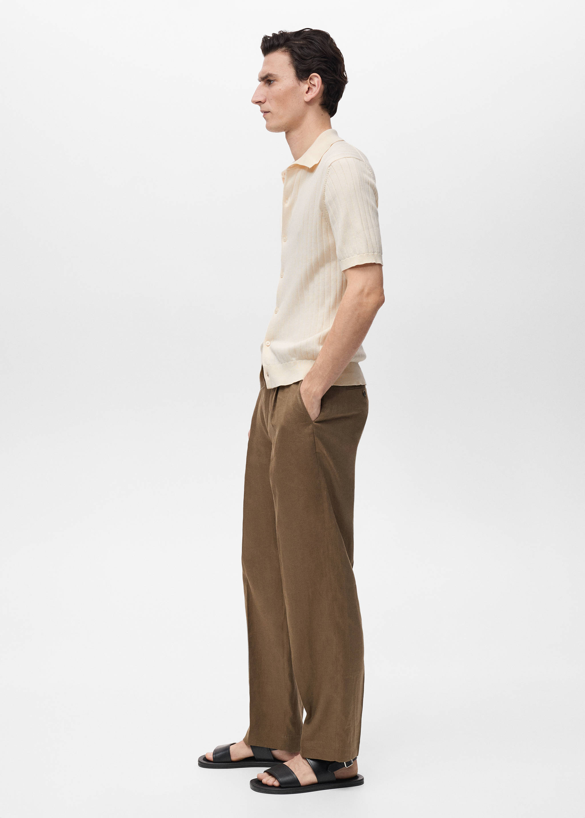 Chemise maille côtelée fine - Détail de l'article 2