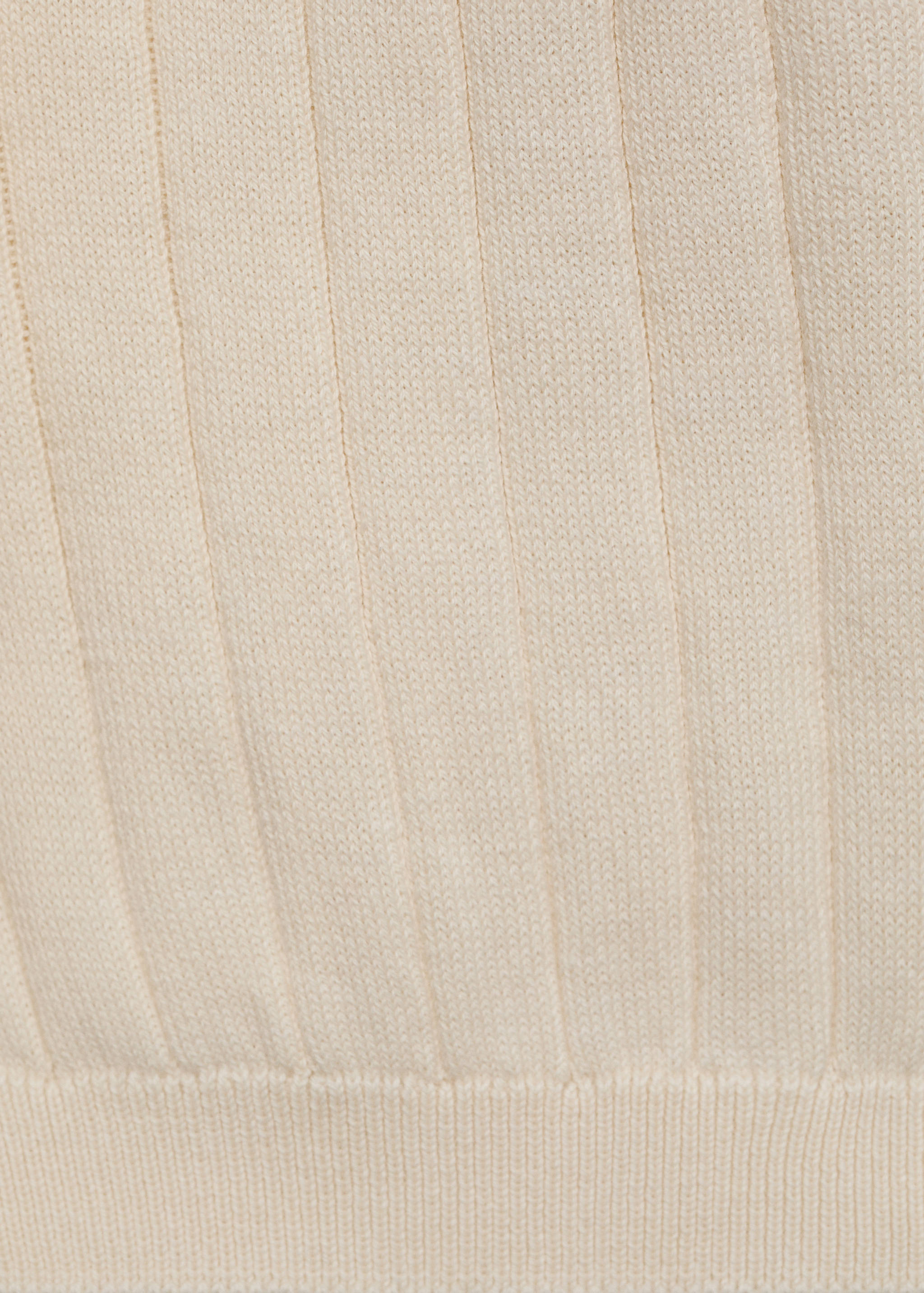 Chemise maille côtelée fine - Détail de l'article 0