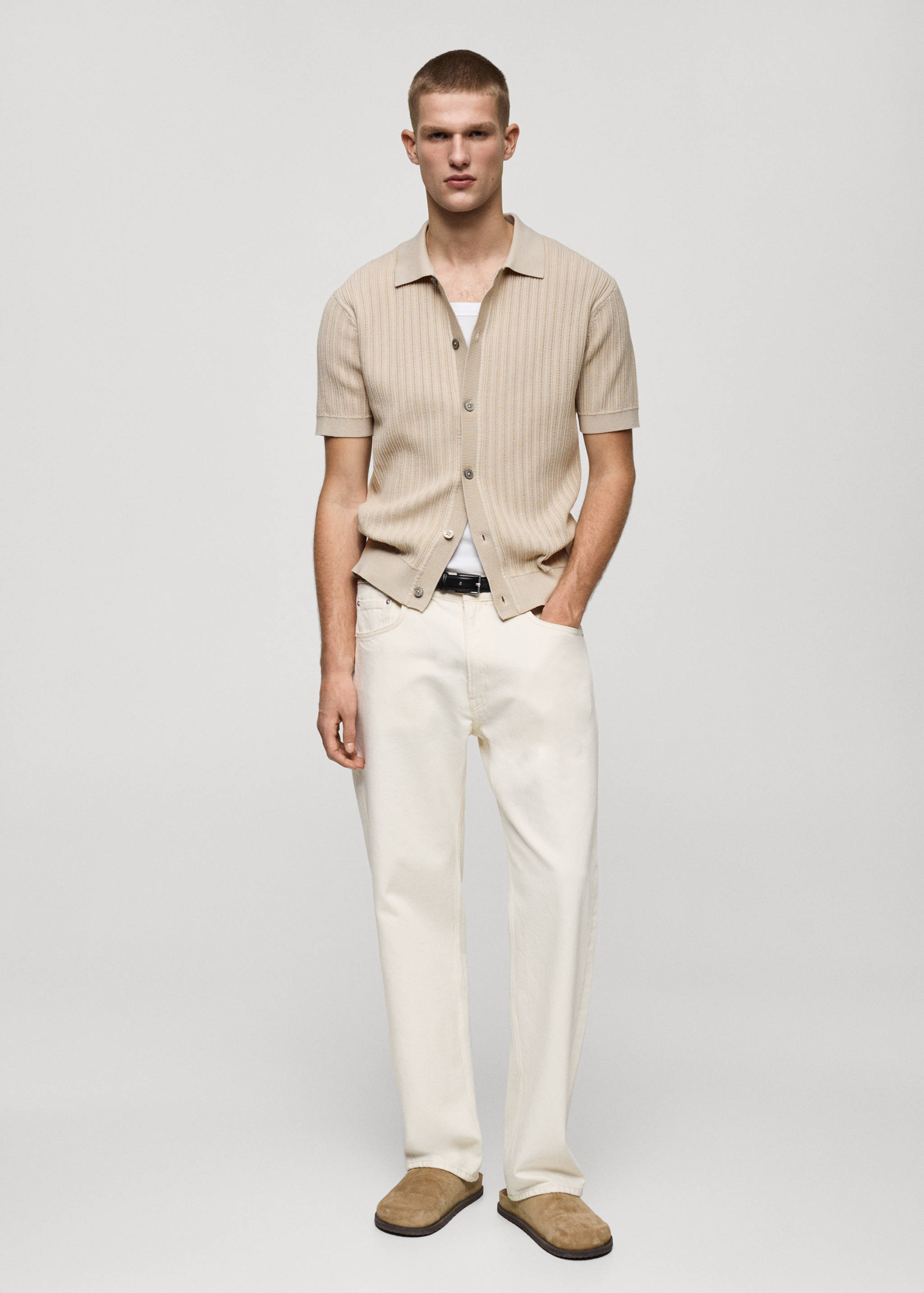 100% cotton shirt structure - General plane