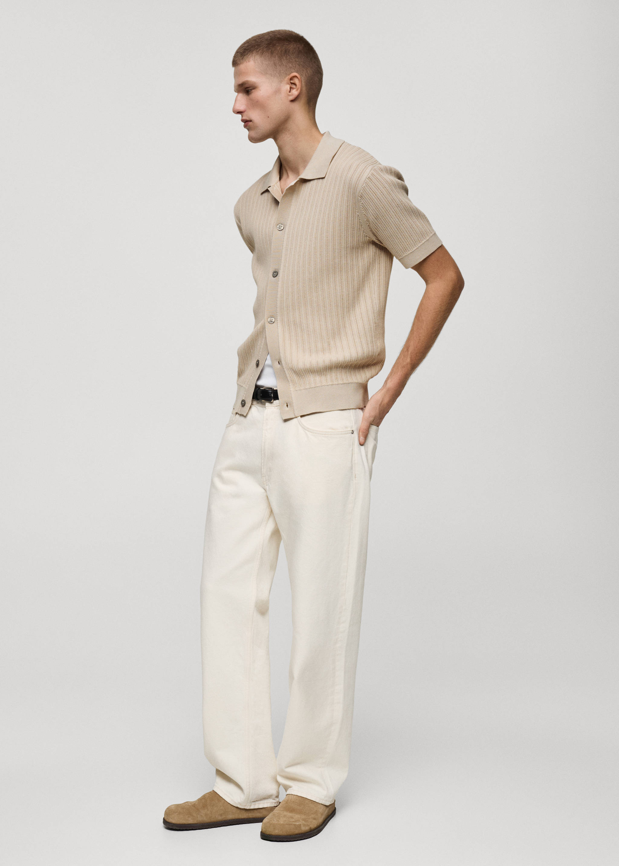 100% cotton shirt structure - Details of the article 2