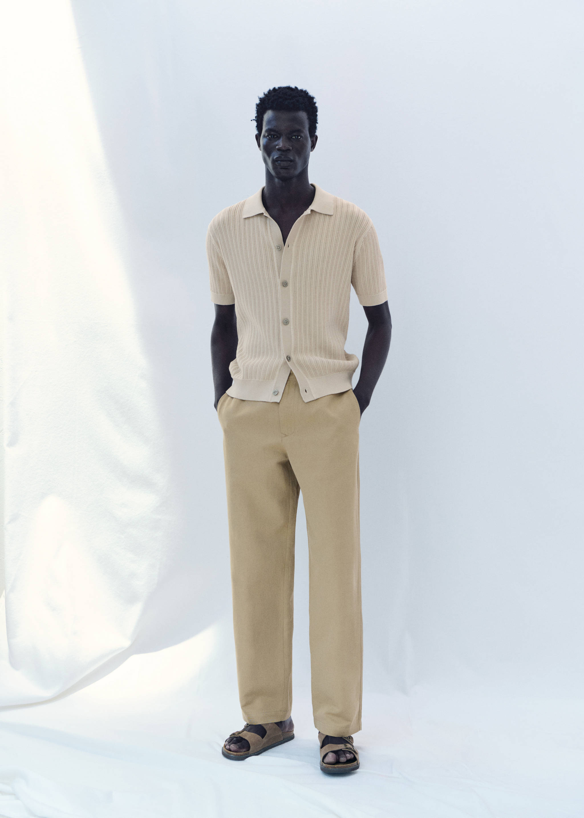 100% cotton shirt structure - Details of the article 3