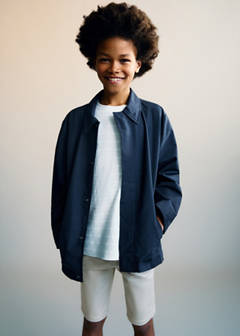 Cotton parka — Dark Navy 2