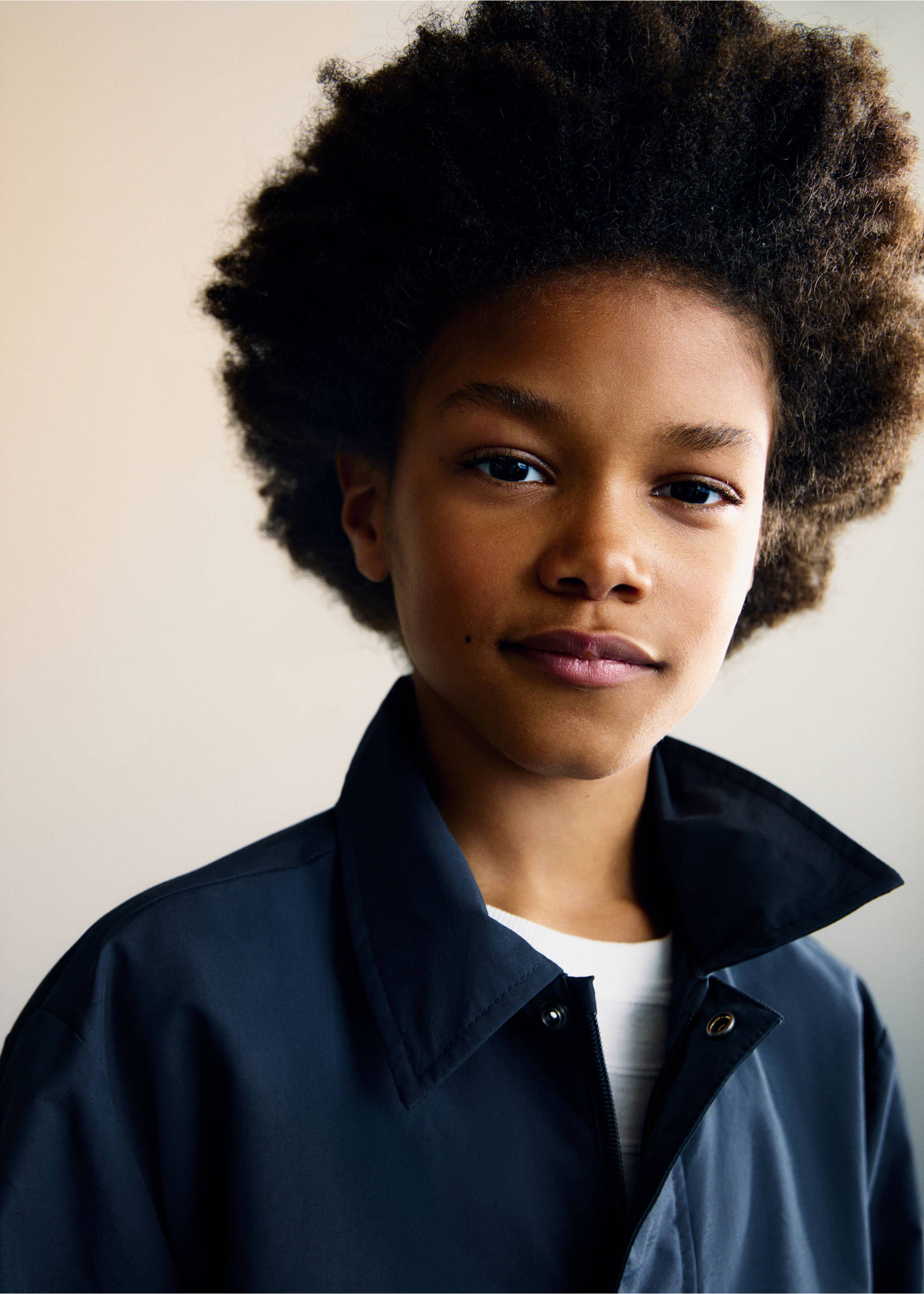 Parka algodón - Detalle del artículo 1, Azul marino oscuro. Ref: 87045941-00.