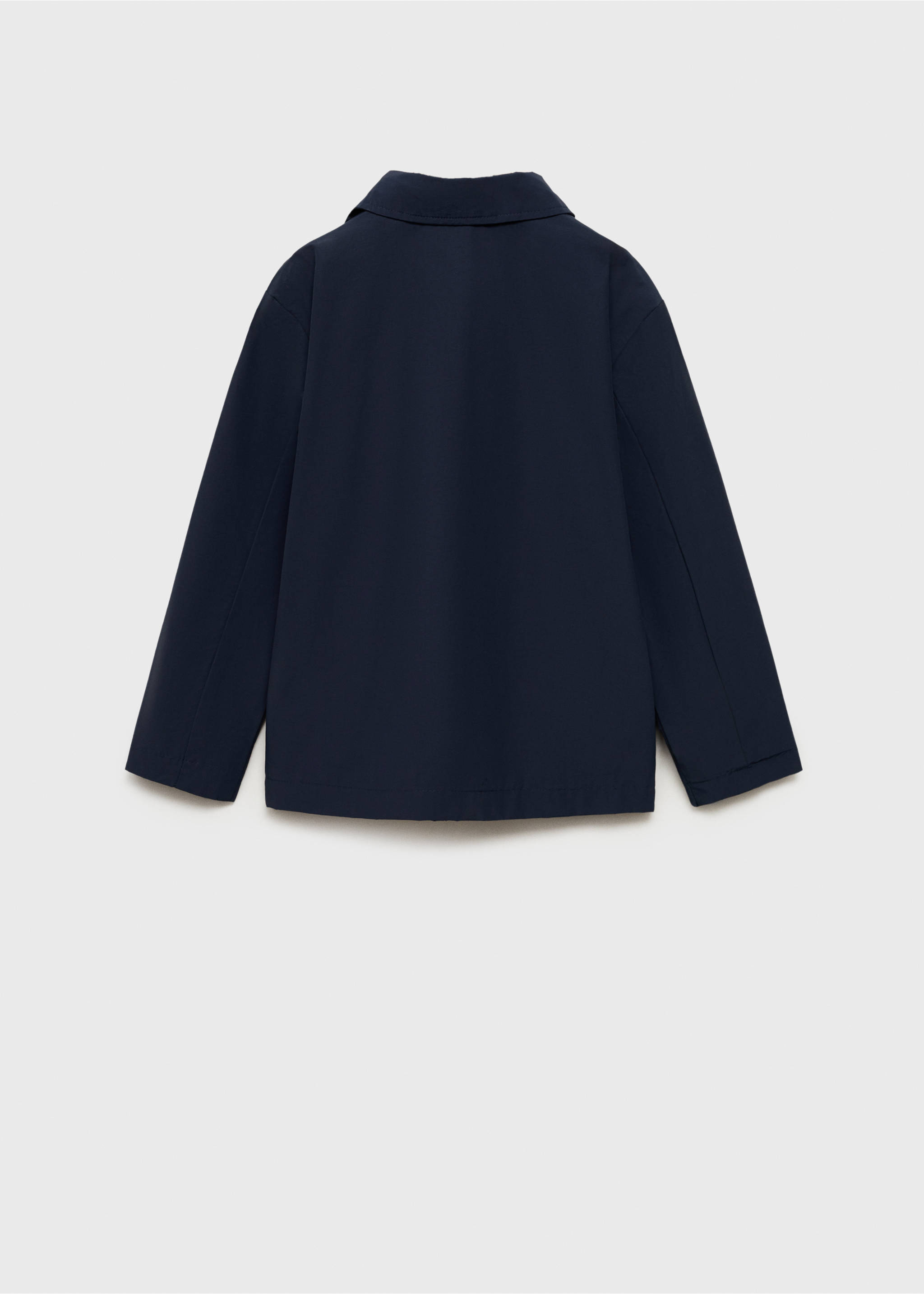 Parka algodón - Reverso del artículo, Azul marino oscuro. Ref: 87045941-00.