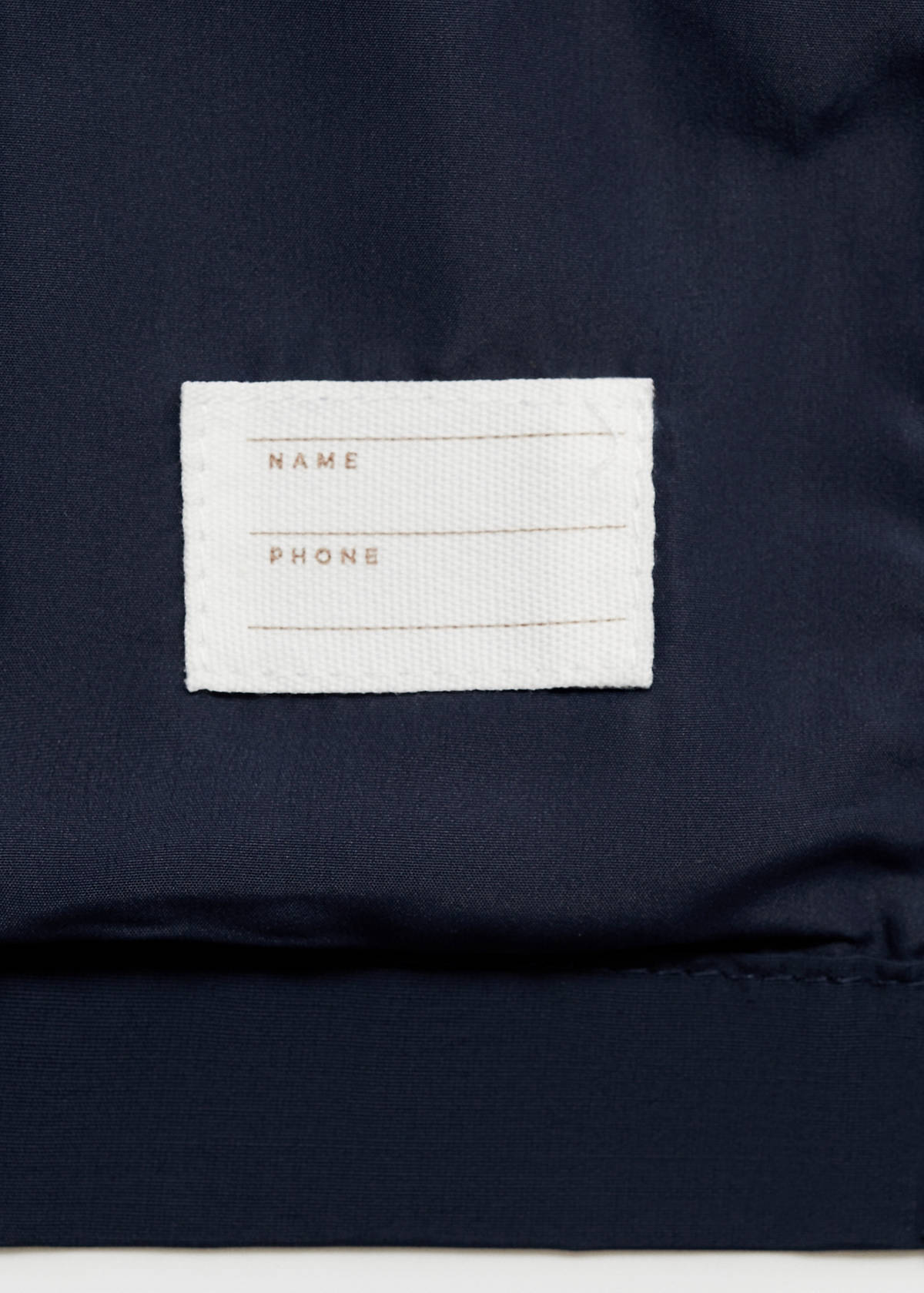 Cotton parka — Dark Navy