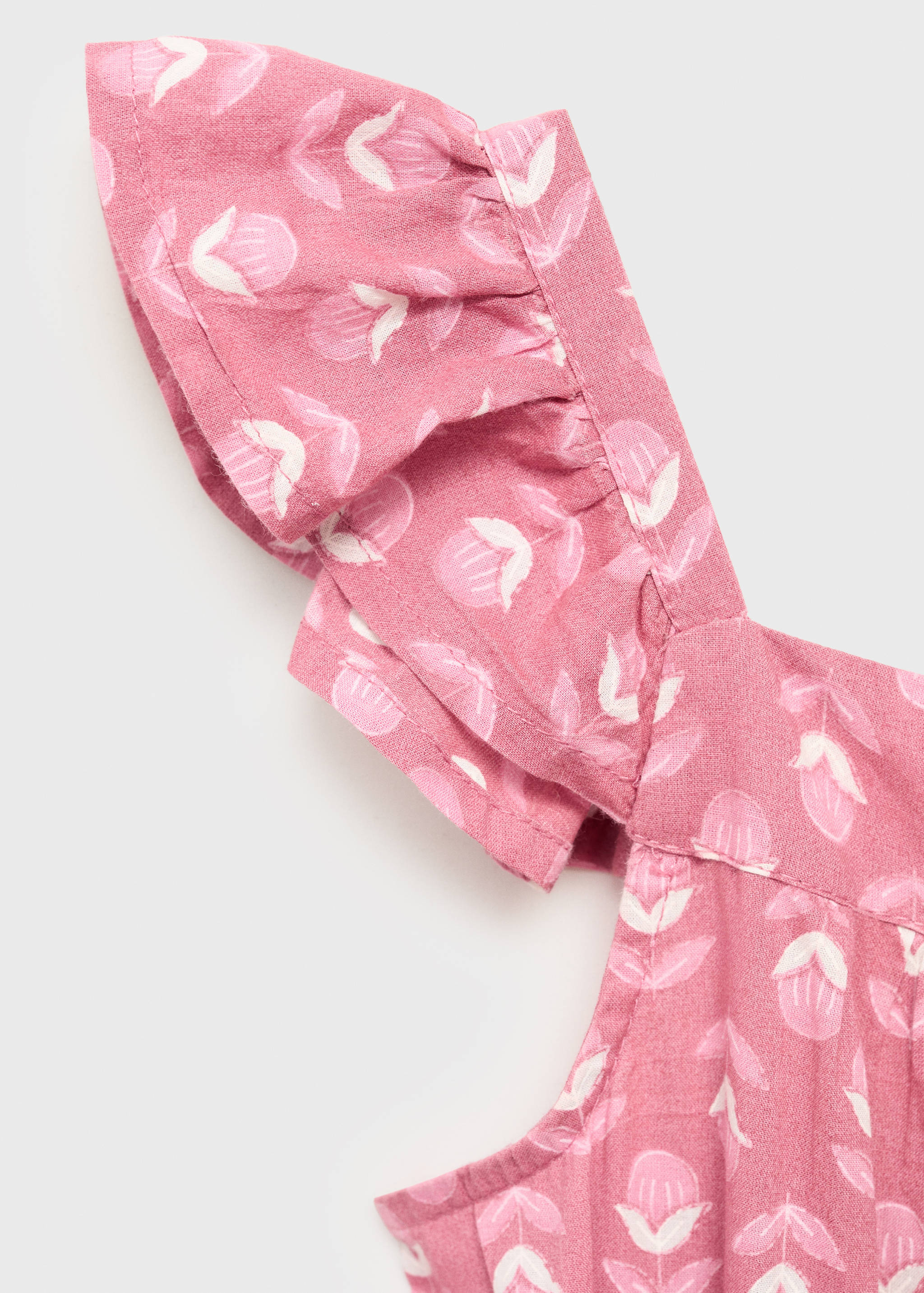 Long printed jumpsuit - Details of the article 8