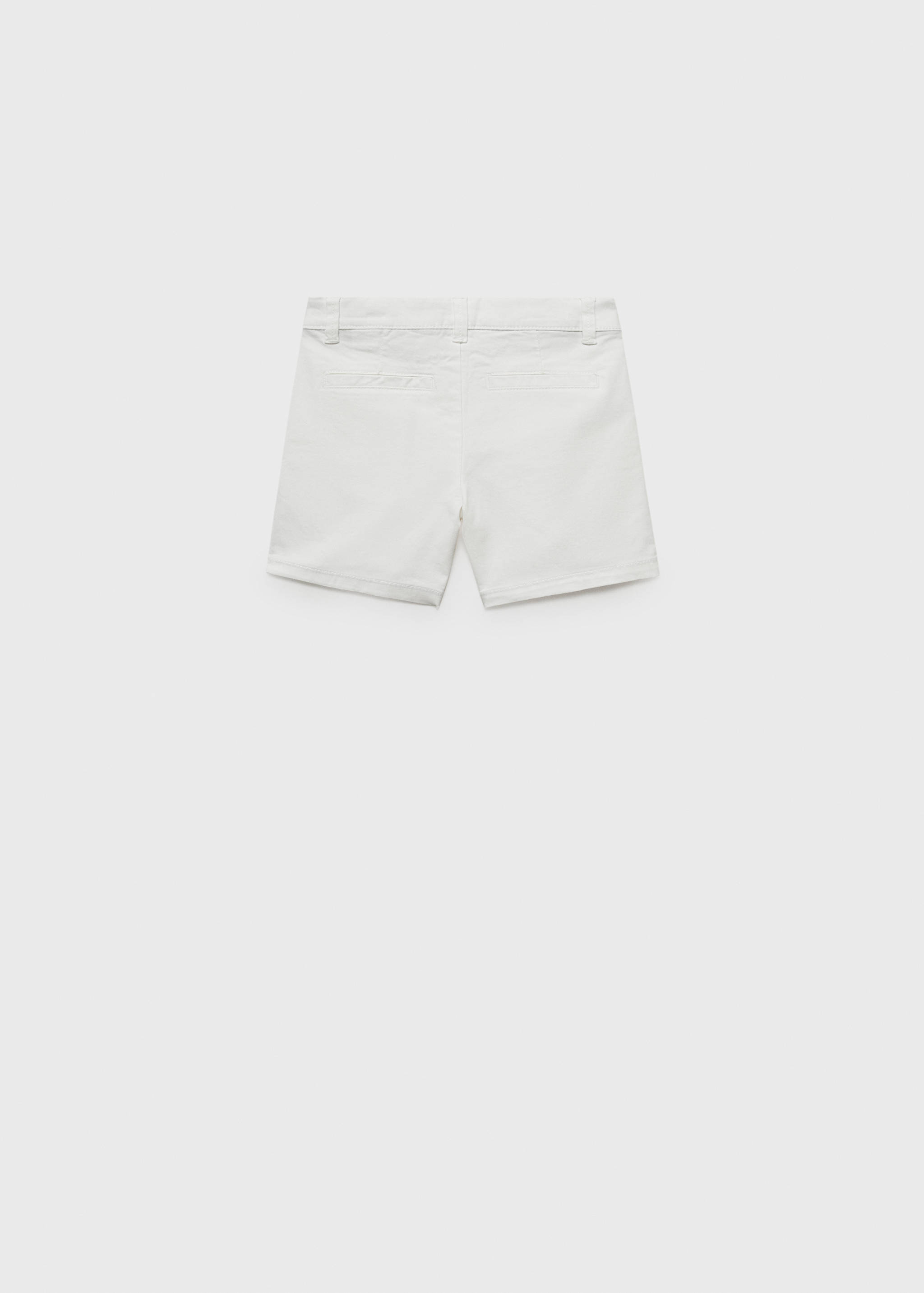 Cotton Bermuda shorts - Reverse of the article