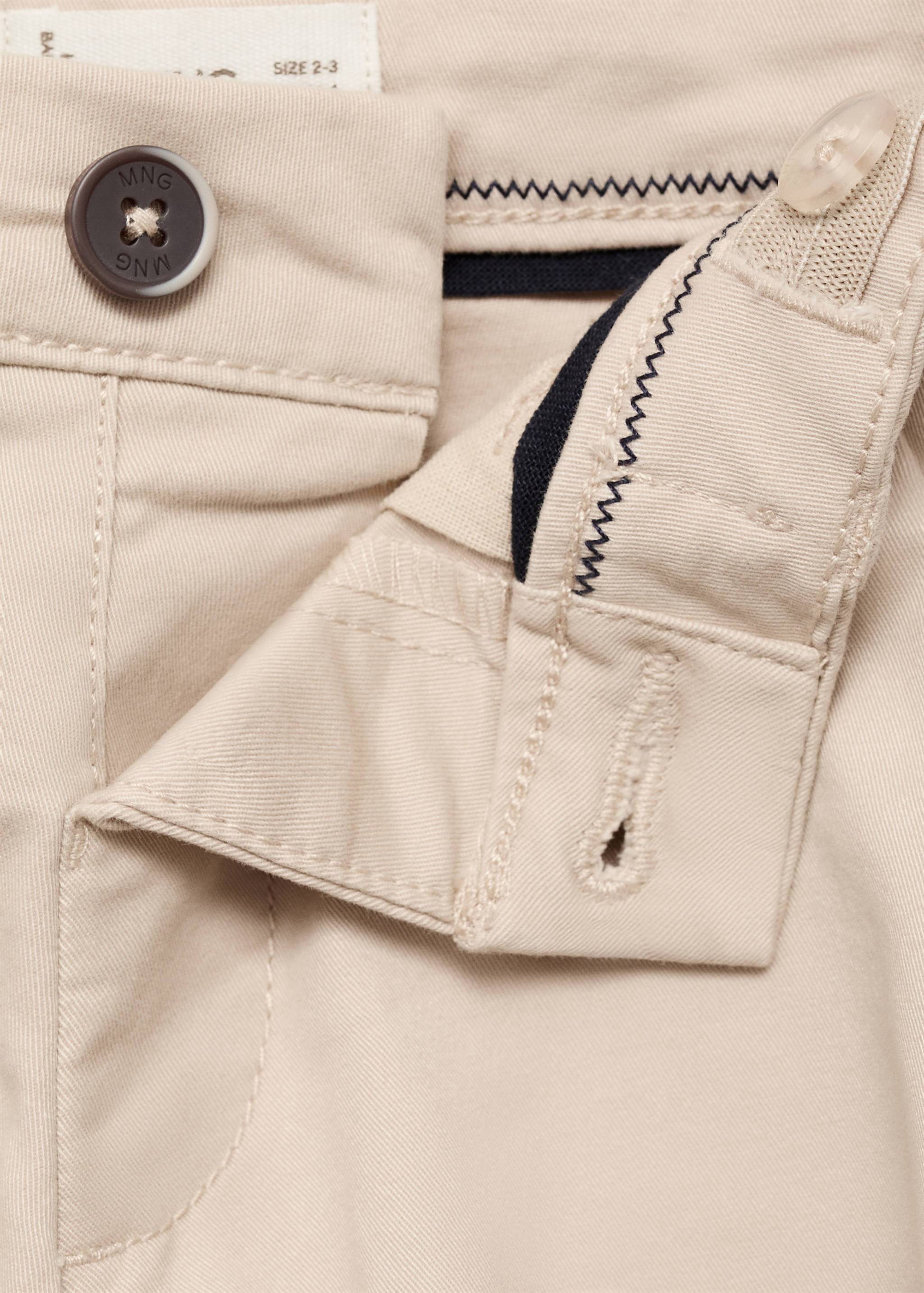 Cotton Bermuda shorts - Details of the article 8