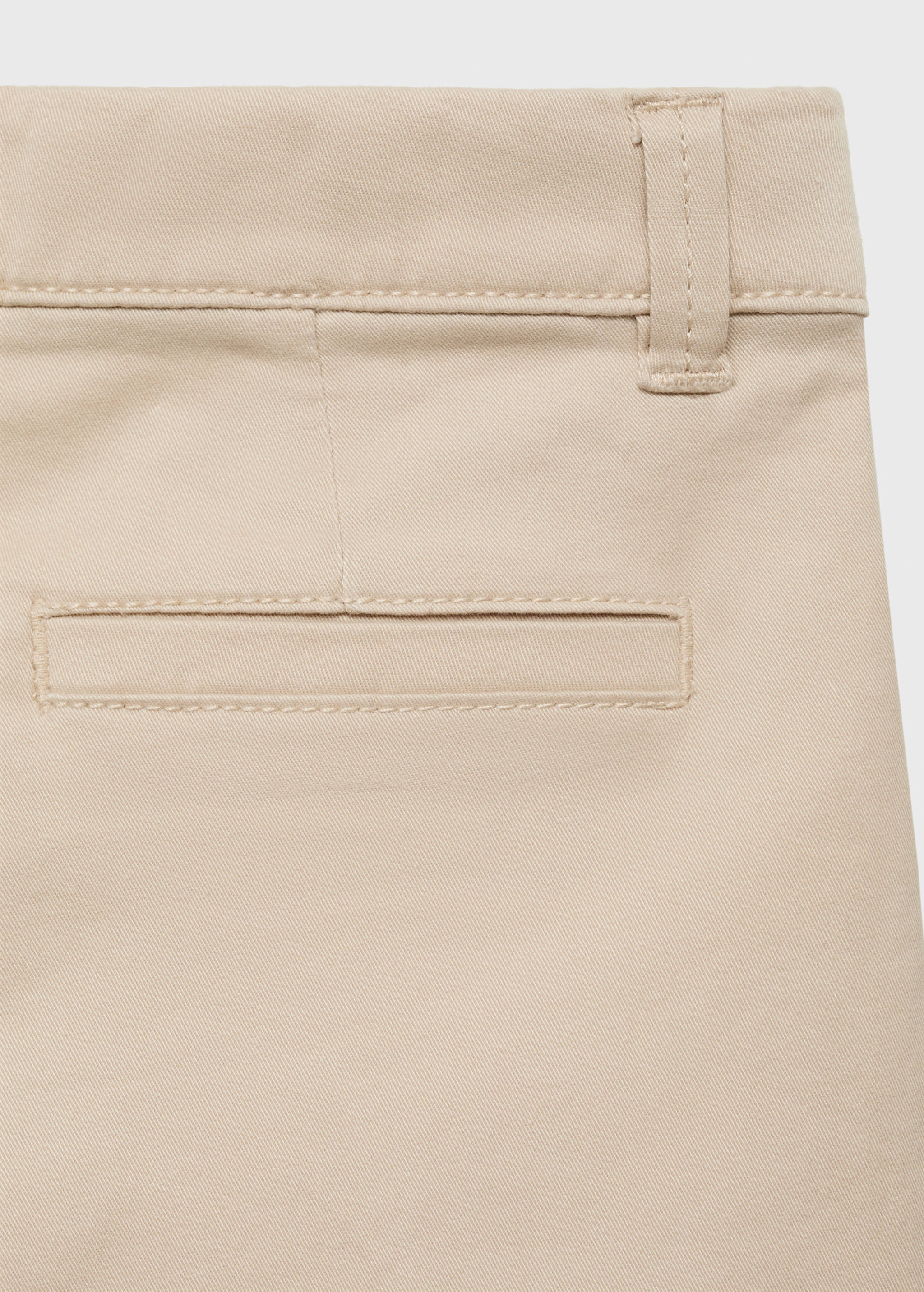 Cotton Bermuda shorts - Details of the article 0