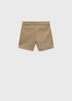Cotton Bermuda shorts — Beige 5