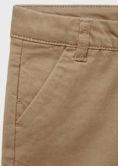 Cotton Bermuda shorts — Beige 4