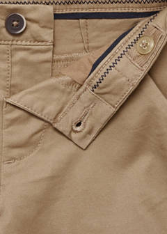 Cotton Bermuda shorts — Beige 6