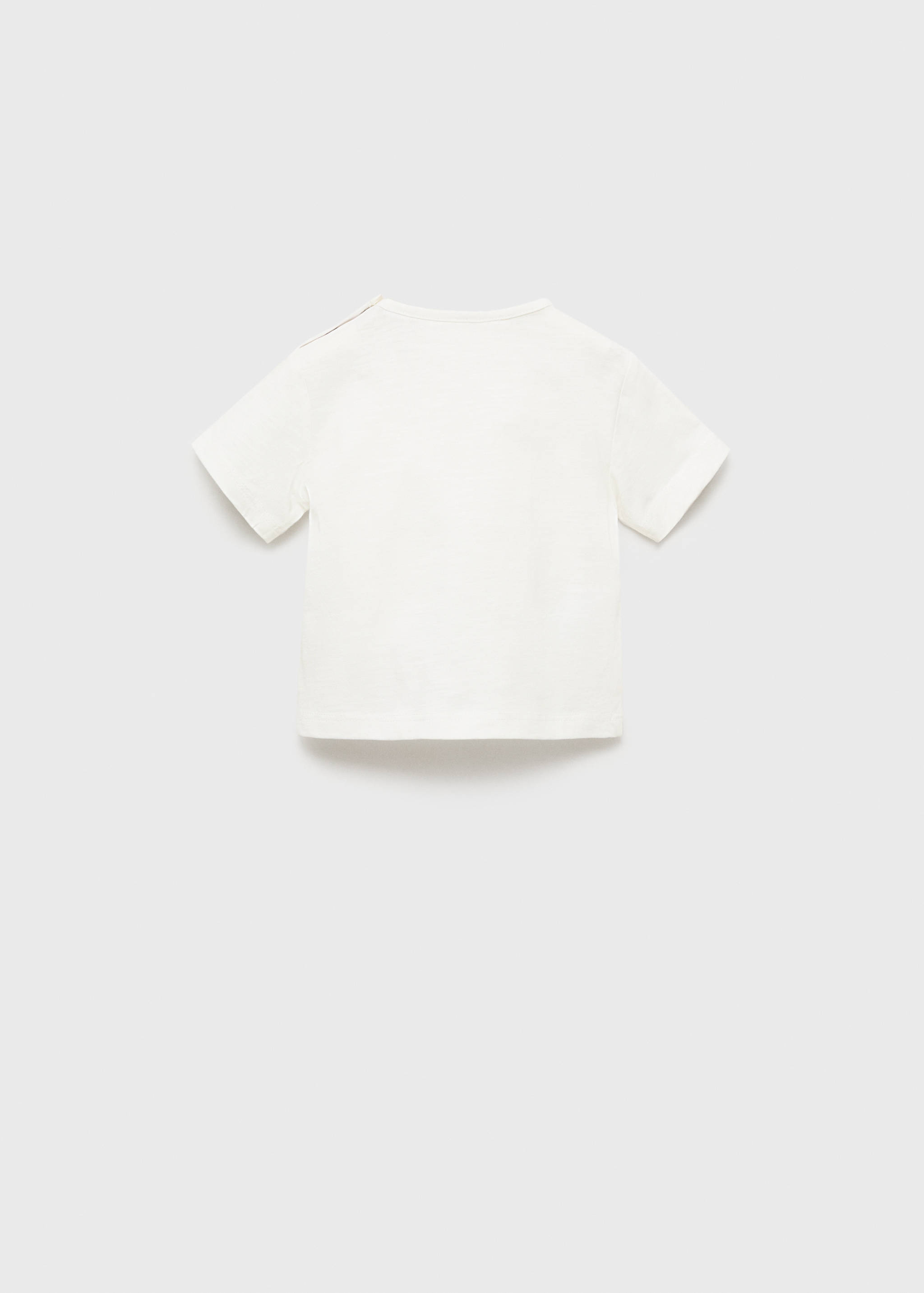 Patch pocket T-shirt - Reverse of the article