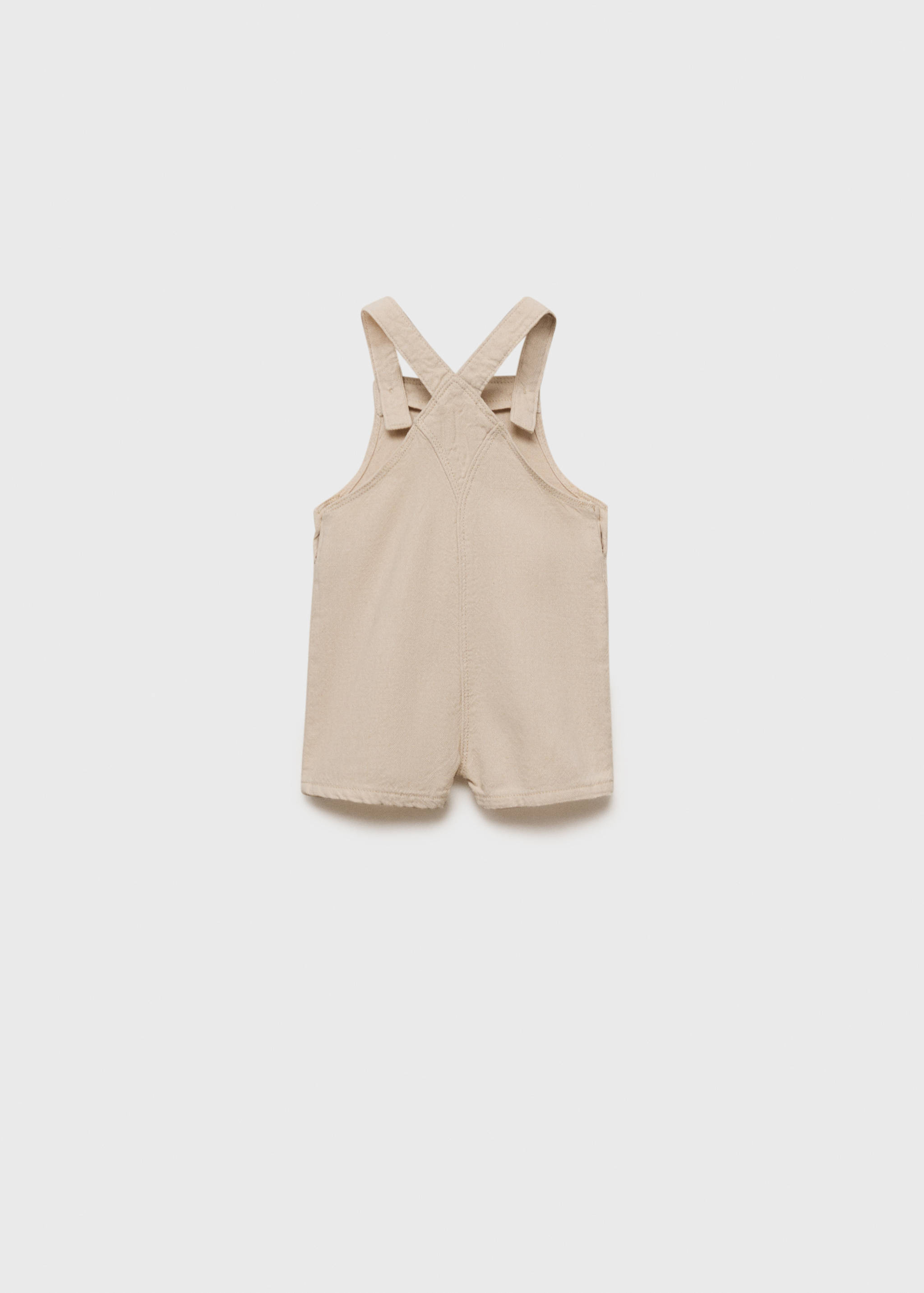 Cotton linen overalls - Reverse of the article