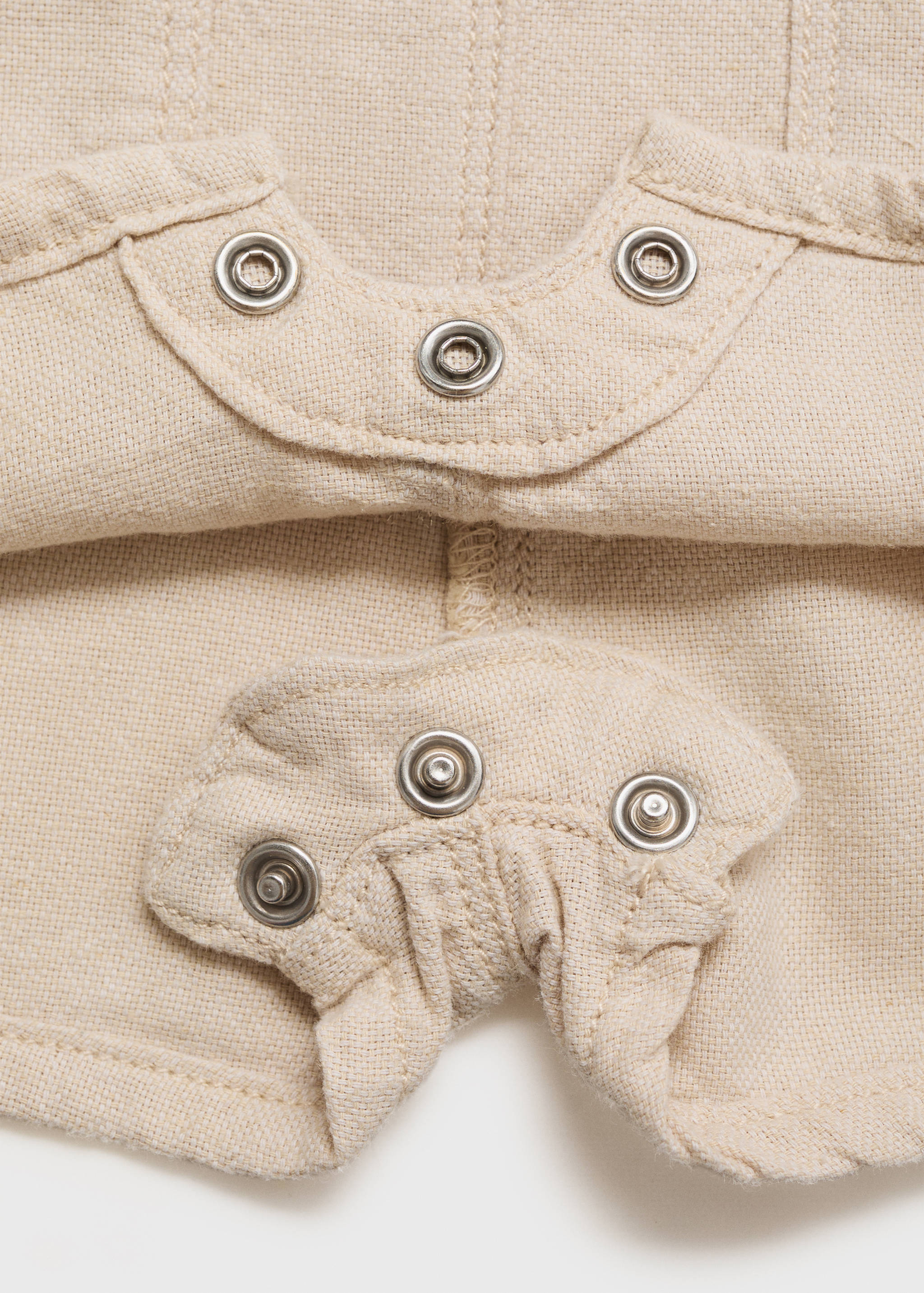 Cotton linen overalls - Details of the article 0