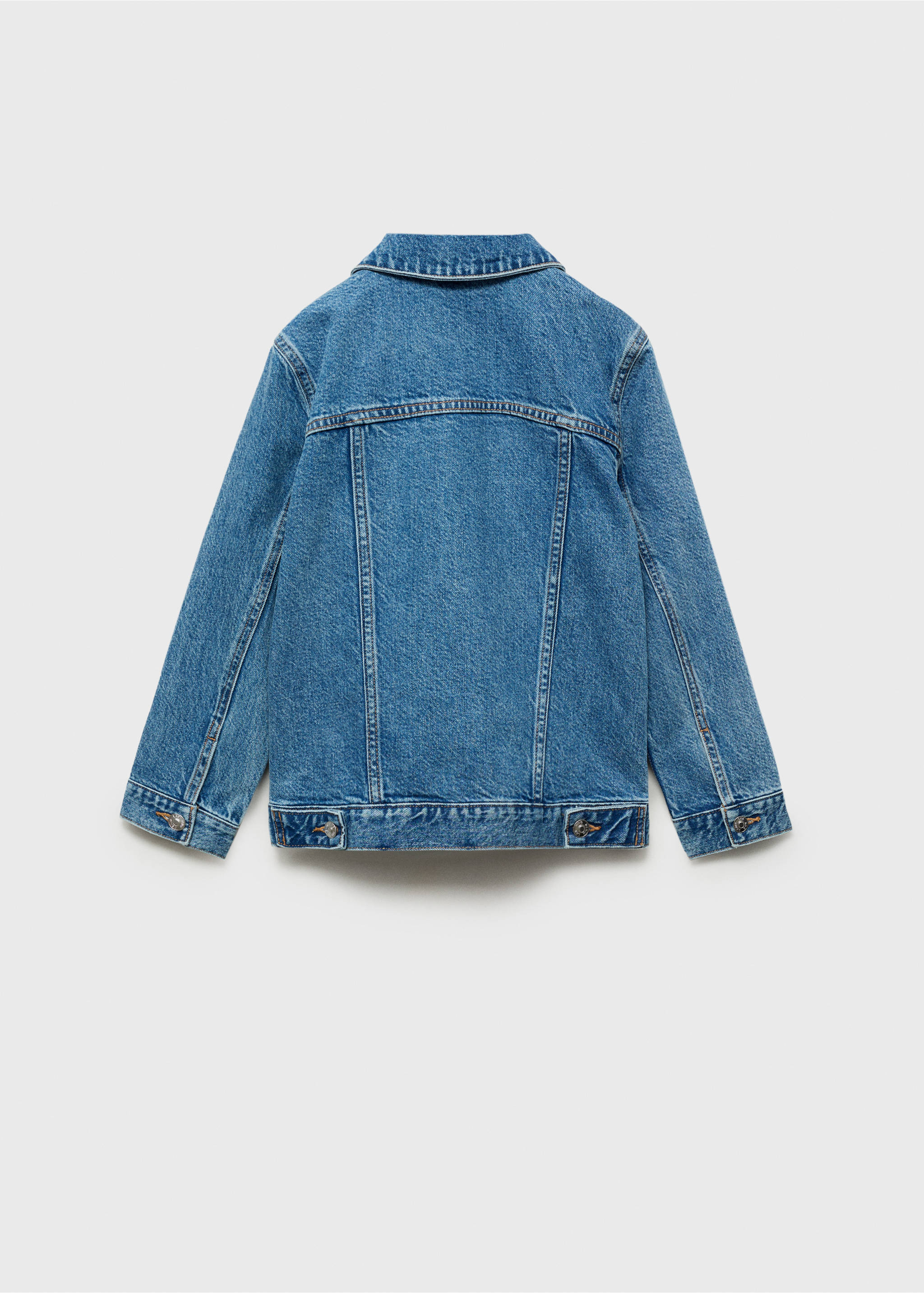 Denim jacket - Reverse of the article, Medium Blue. Ref: 87045952-00.