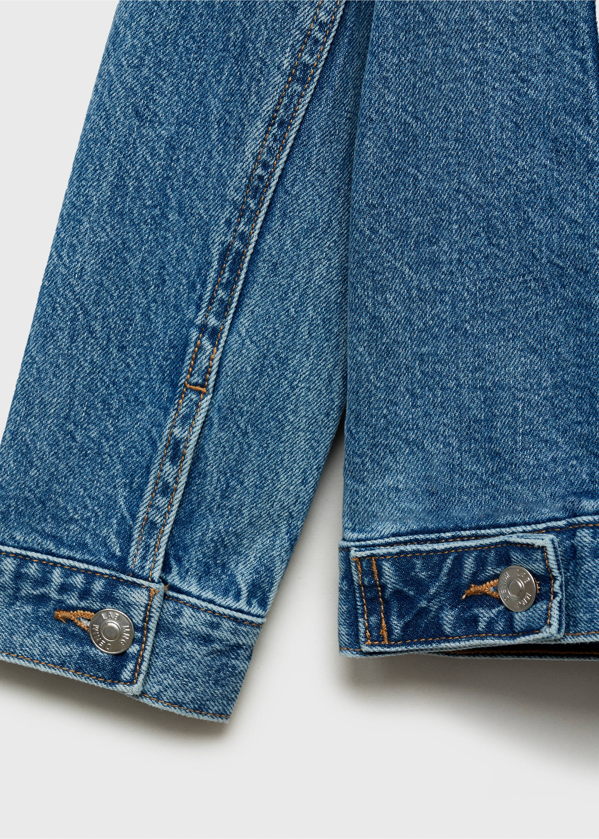 Denim jacket - Details of the article 0, Medium Blue. Ref: 87045952-00.