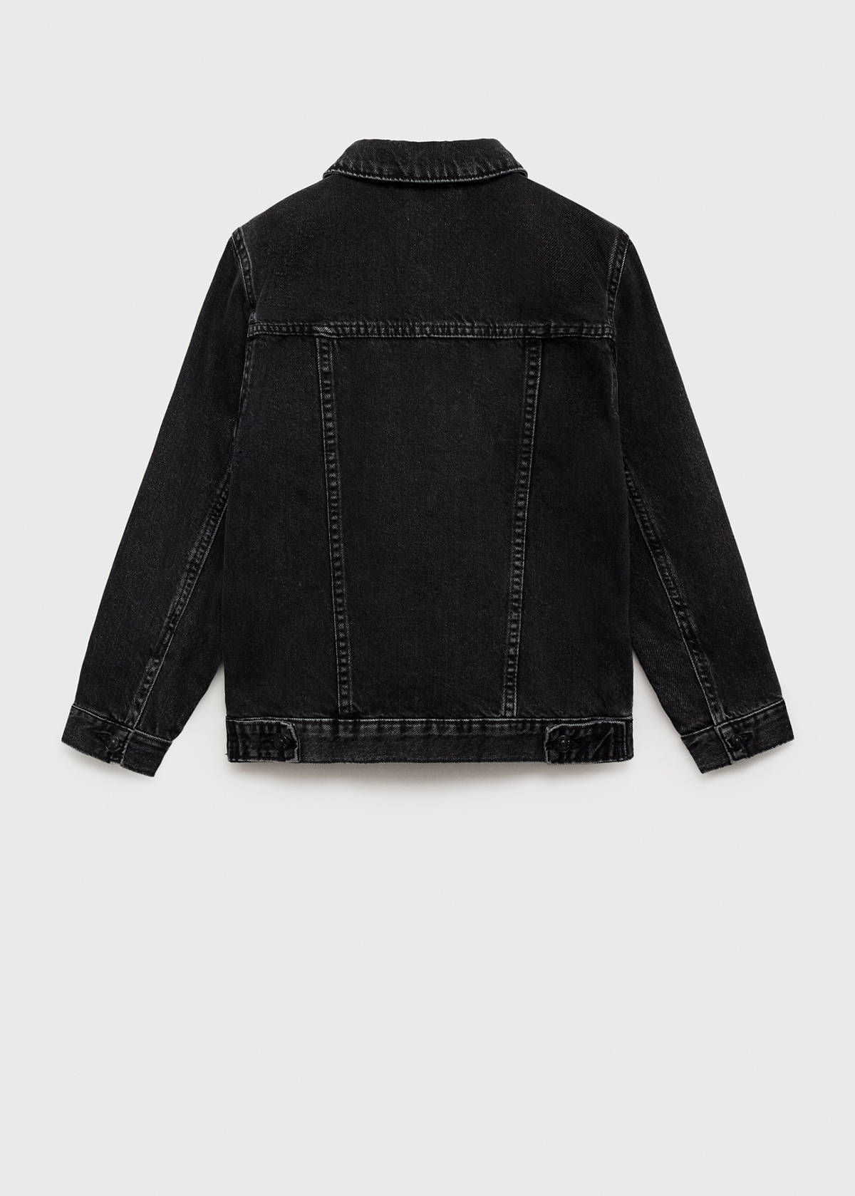 Denim jacket — Black denim