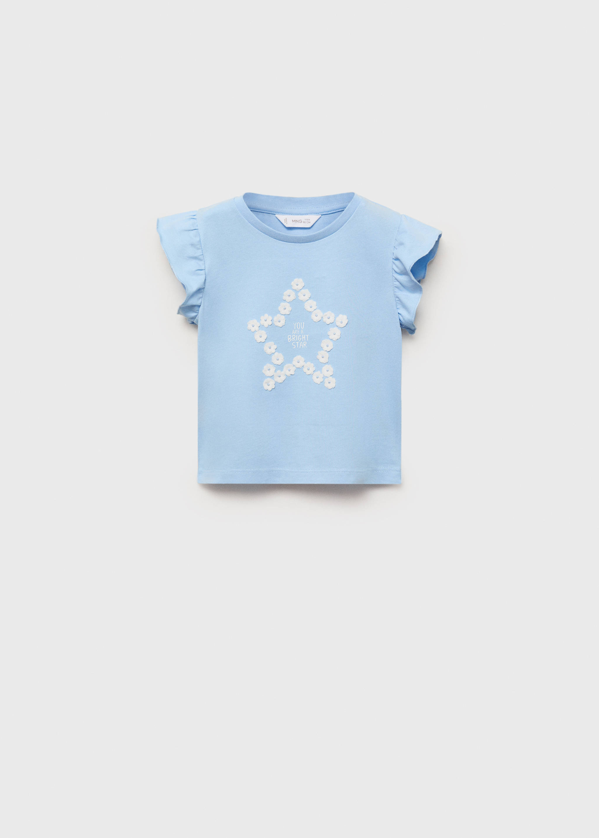 Camiseta relieve volantes - Artículo sin modelo