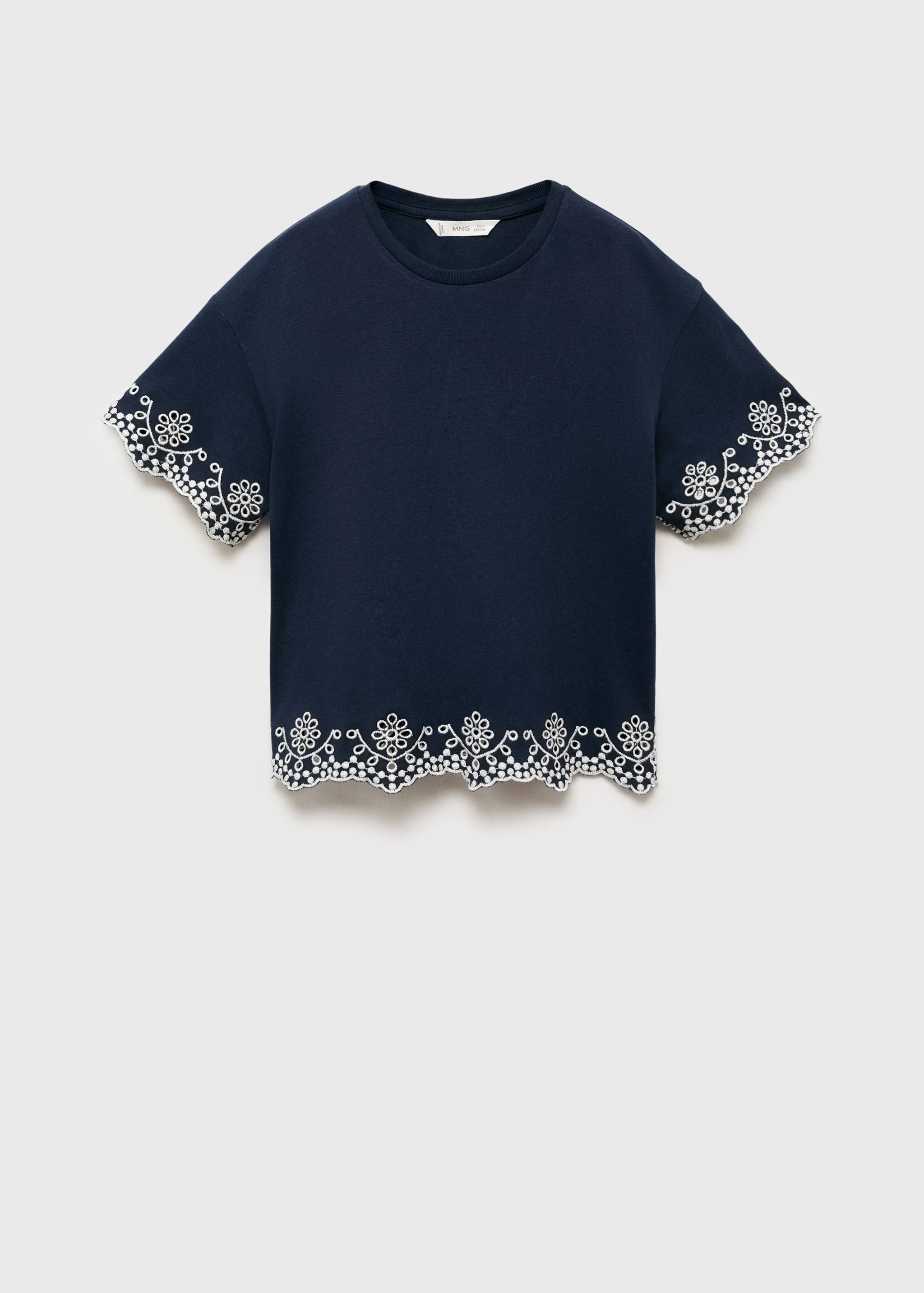 Camiseta detalles bordados - Artículo sin modelo