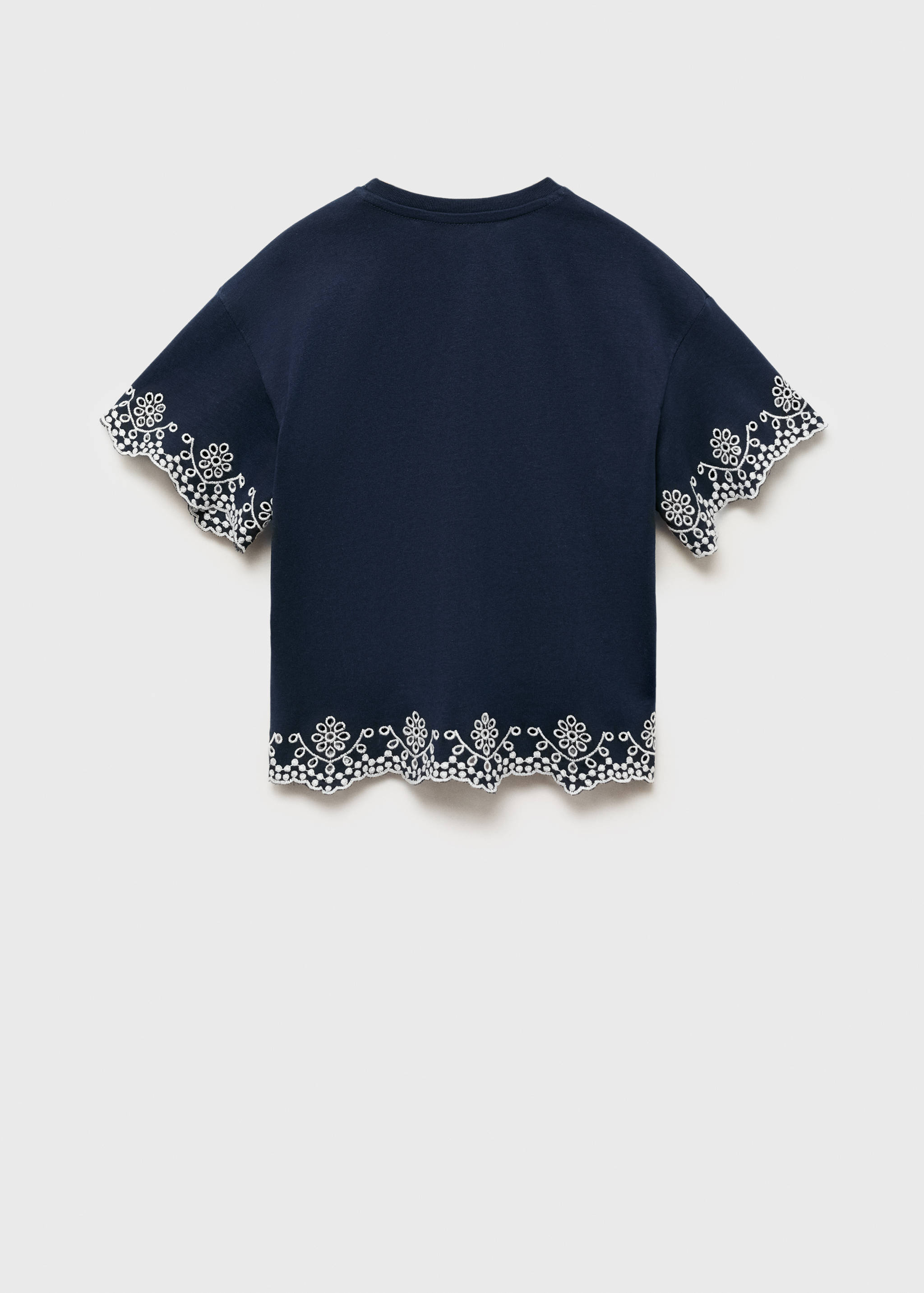 Camiseta detalles bordados - Reverso del artículo