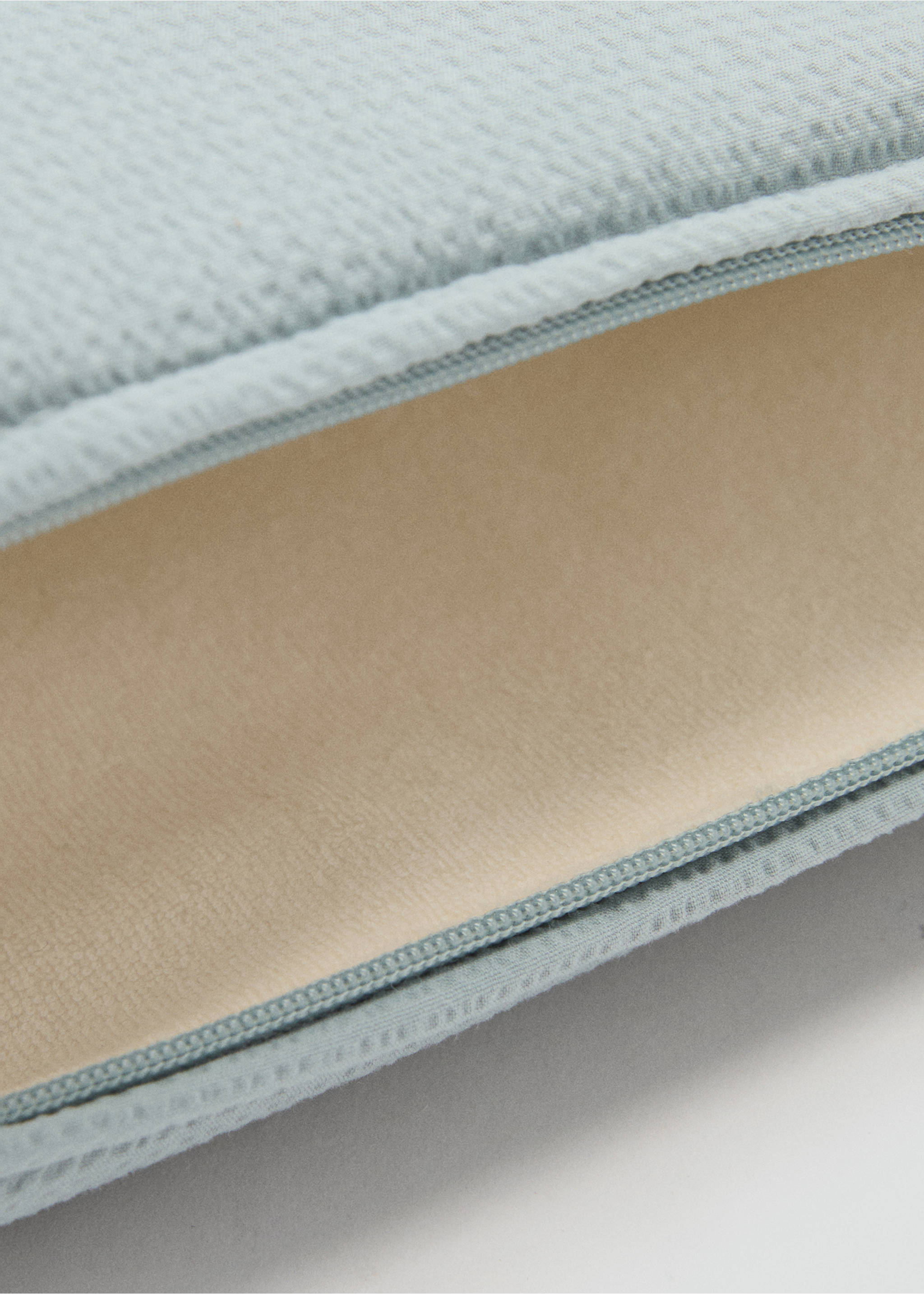 Neceser algodón textura - Detalle del artículo 3, Verde. Ref: 87045965-00.