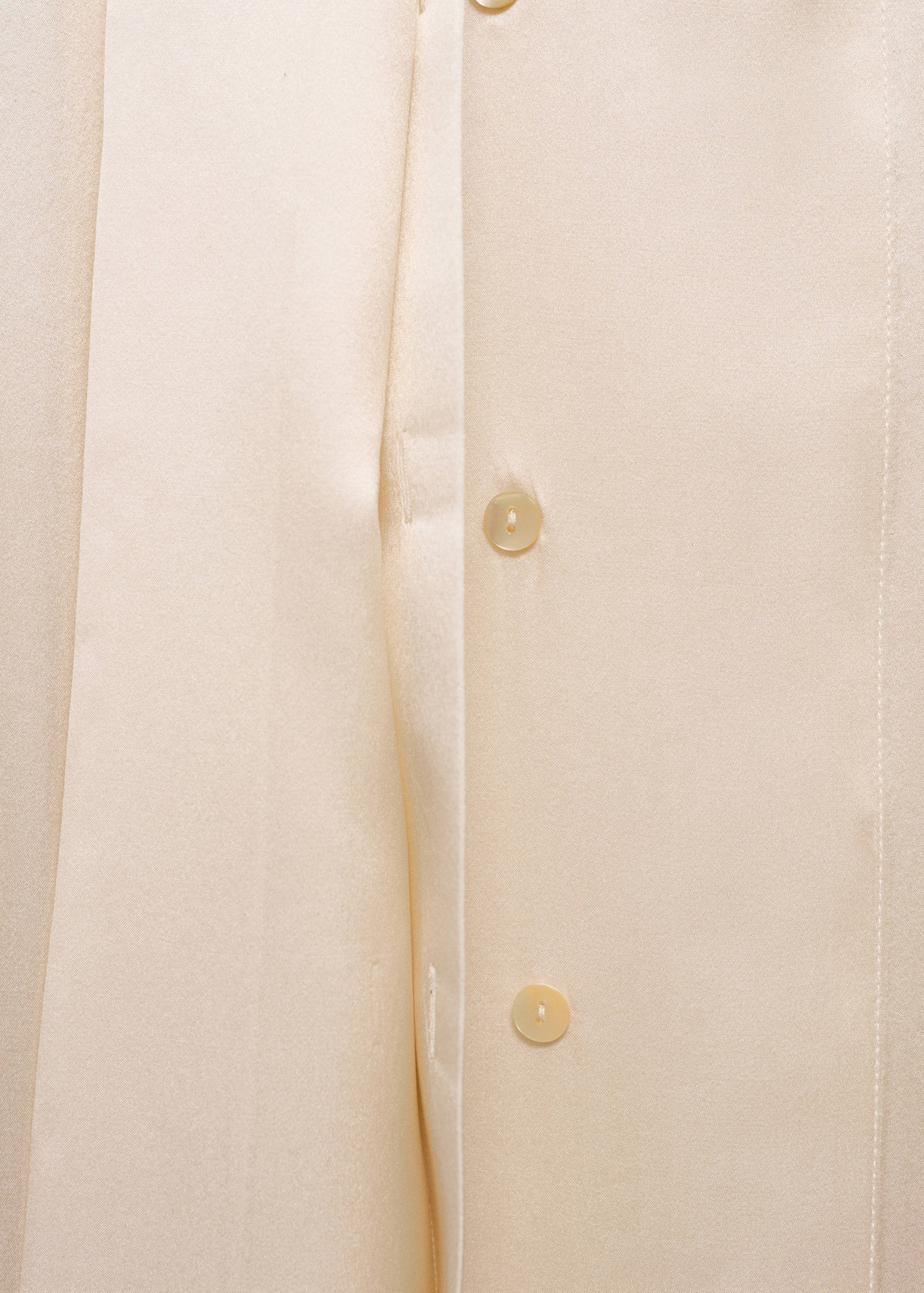 Robe en soie style cape et col à nœud - Détail de l'article 0